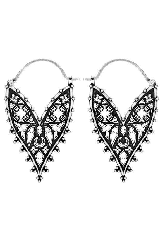 Restyle - Deity Hoop Silver - Earrings Sale 100% Original