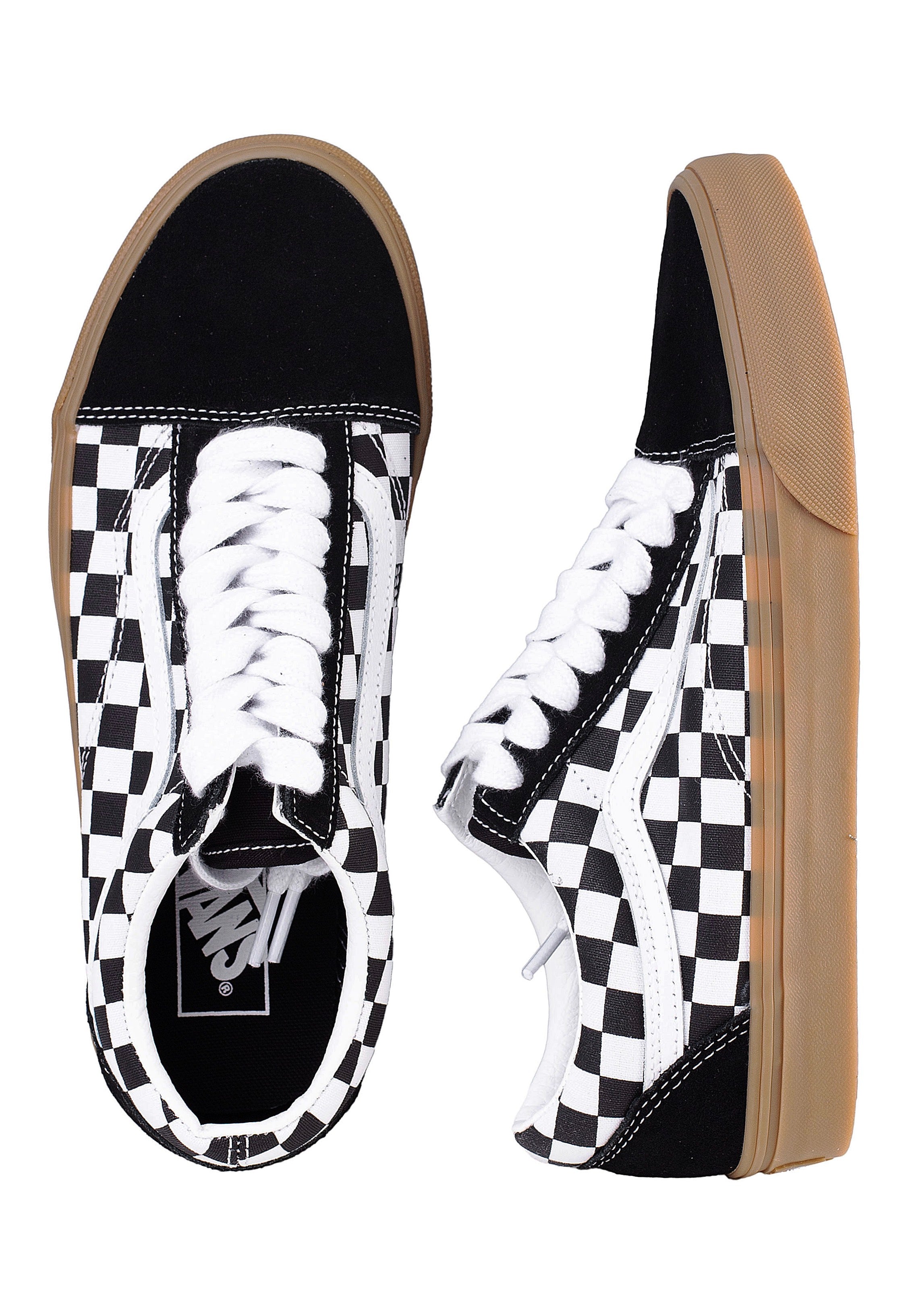 Vans - Old Skool Fat Lace Checker Black - Shoes Free Shipping Real