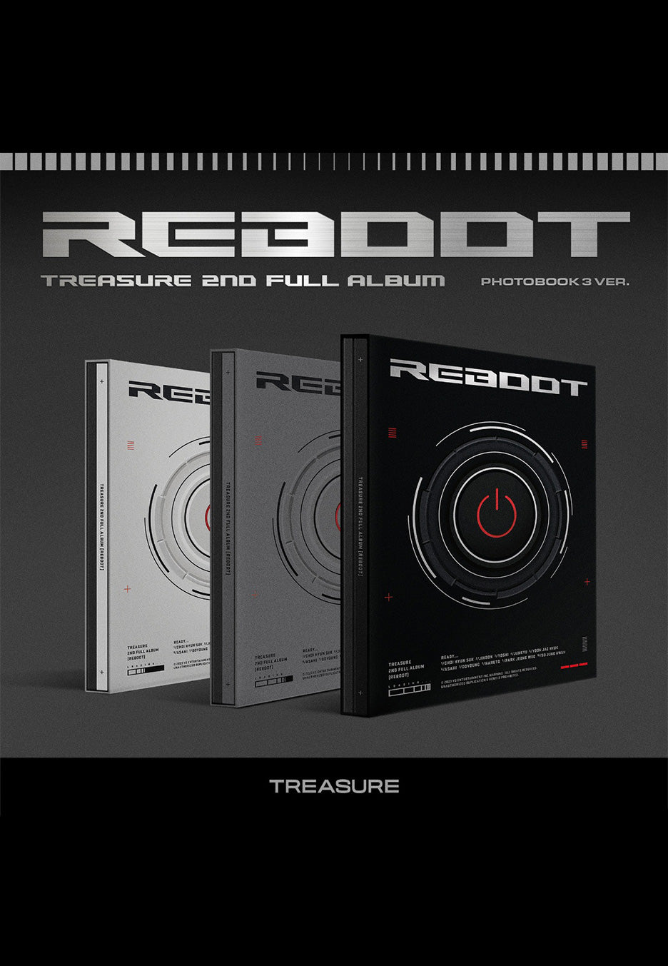 Treasure - Reboot (Photobook Version) - CD Clearance Buy