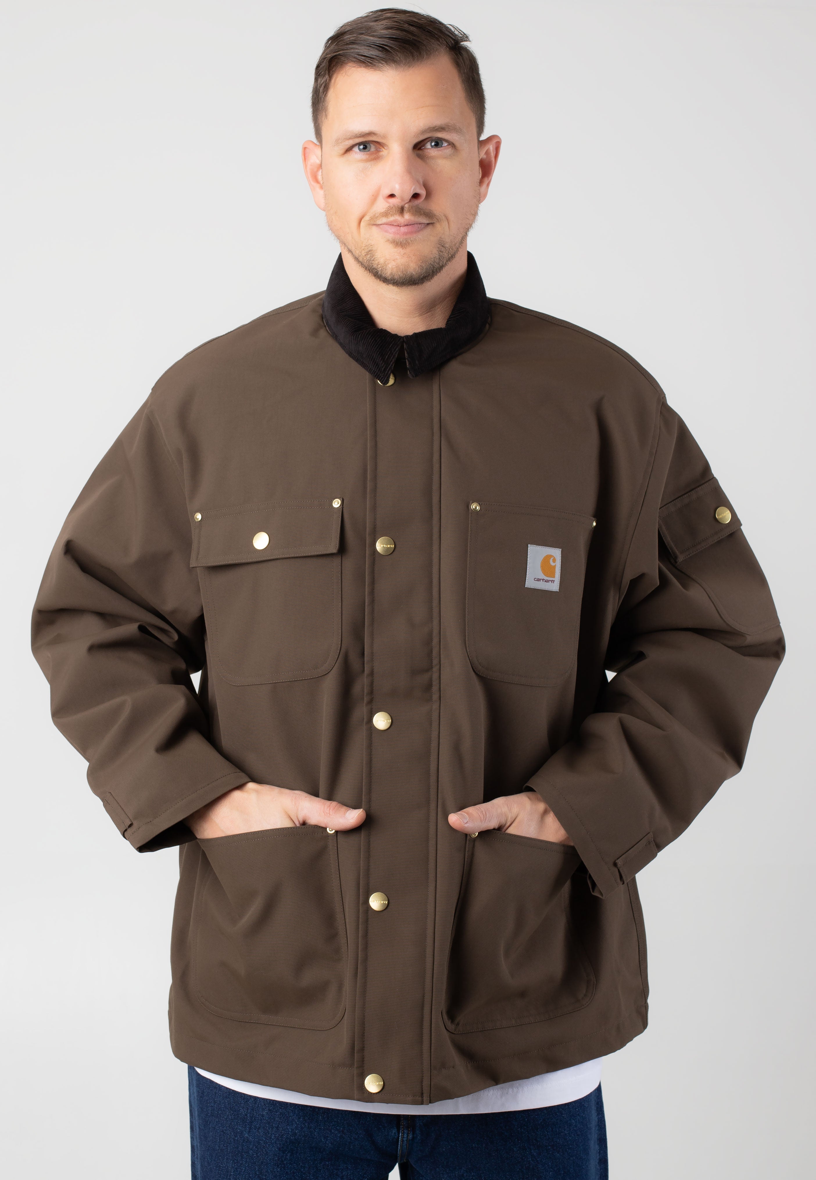 Carhartt WIP - Clapton Liberica/Black - Jacket Free Shipping With Paypal