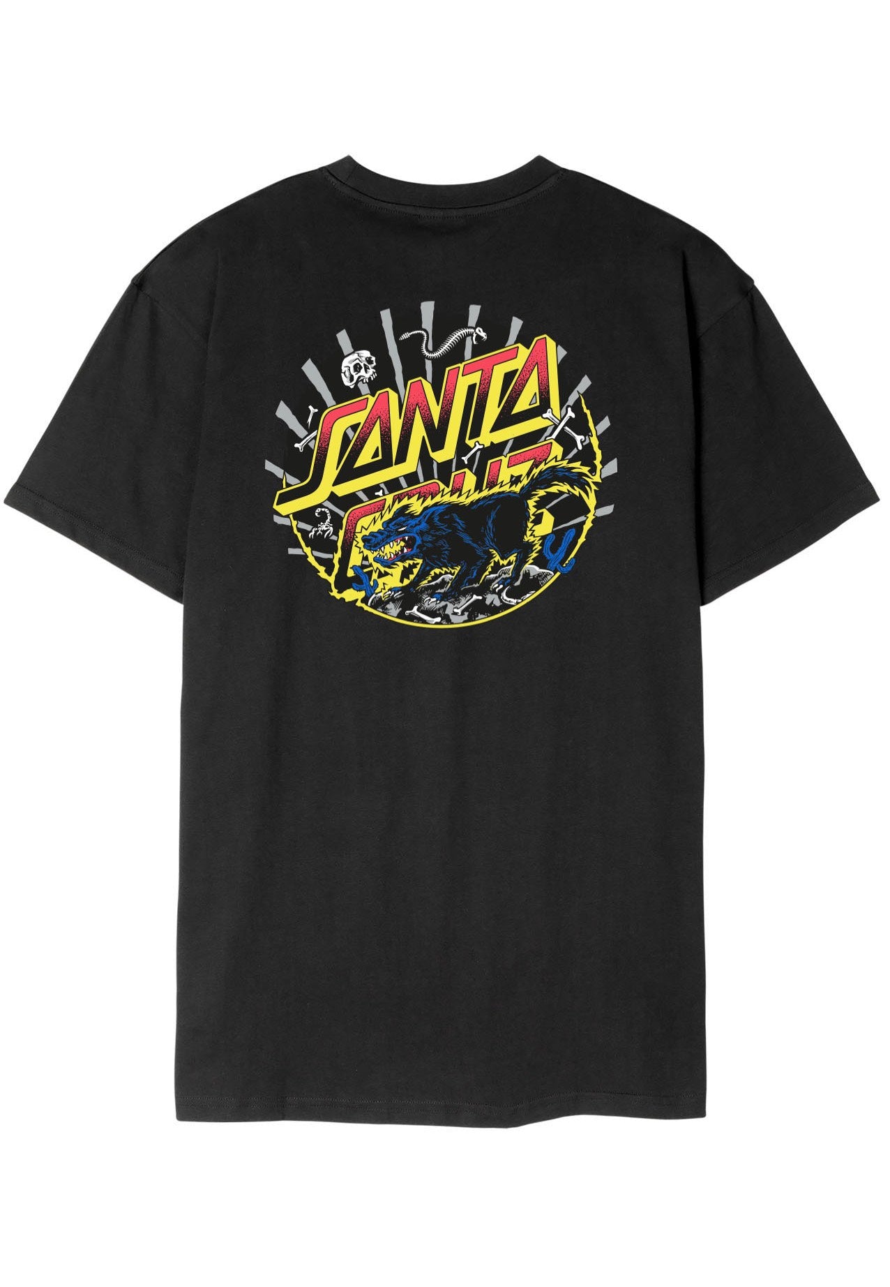 Santa Cruz - Kendall Wolf Dot Black - T-Shirt View Cheap Online