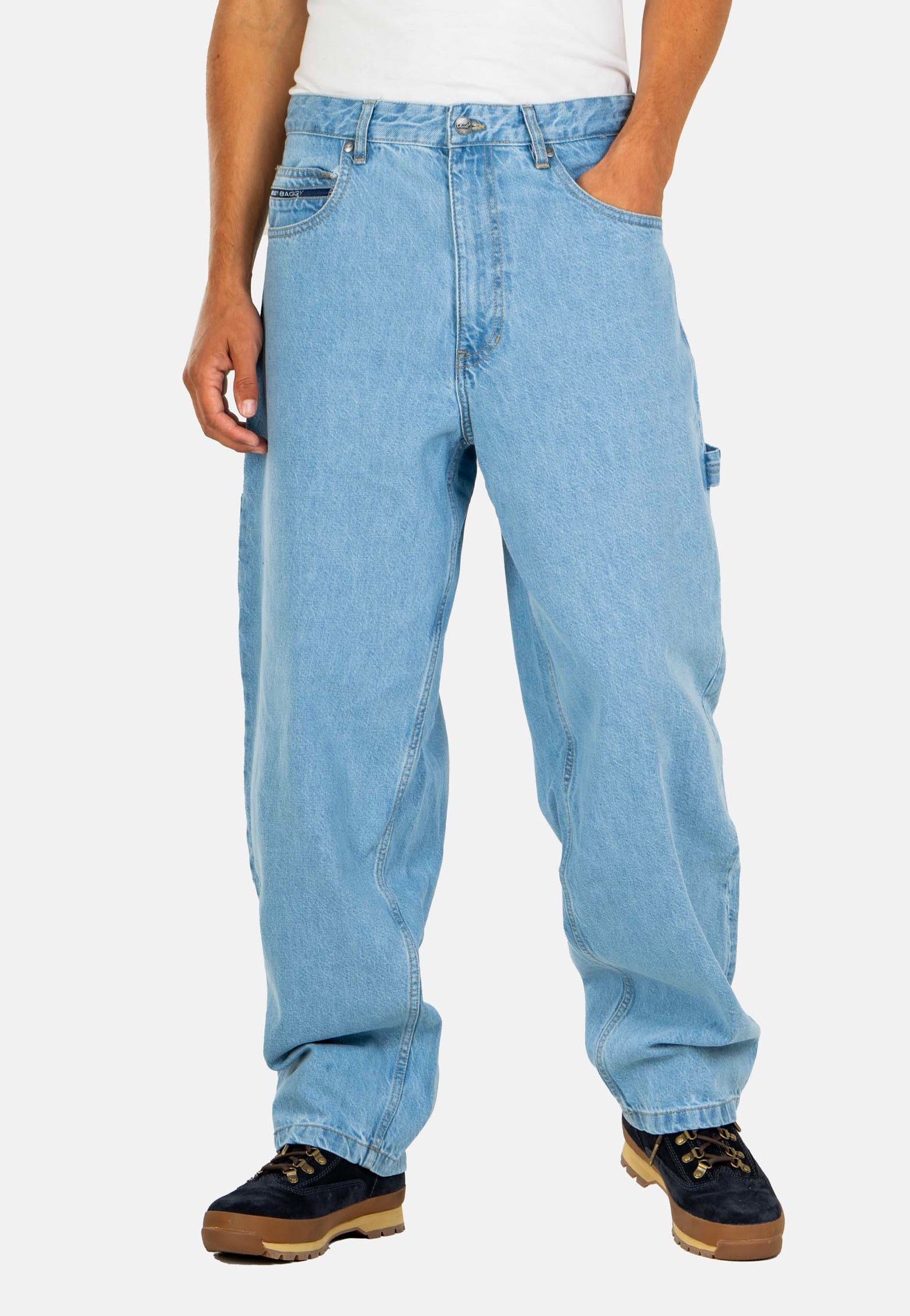 REELL - Baggy Worker Iconic Light Blue - Jeans 100% Original