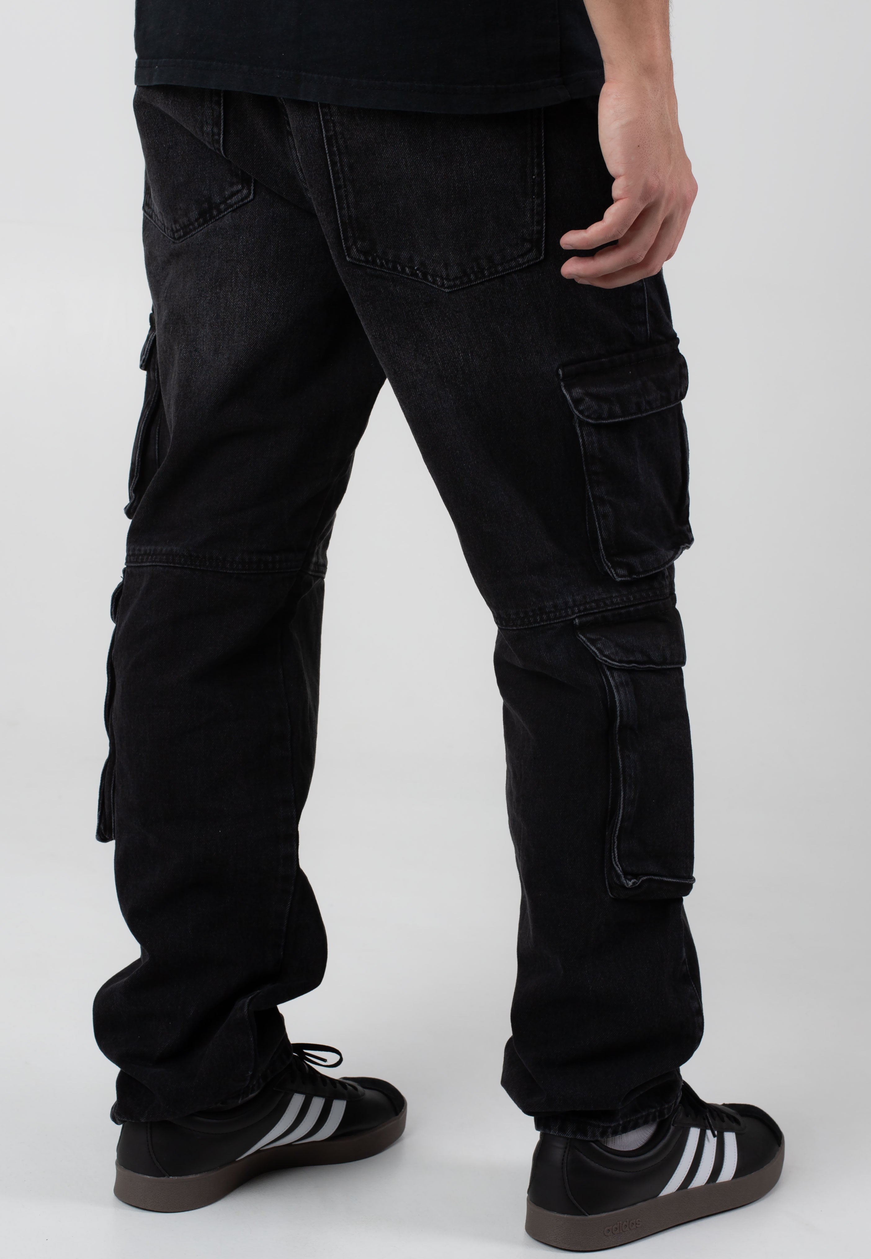 Only & Sons - Edge Str Cargo Washed Black - Jeans Cheap In China