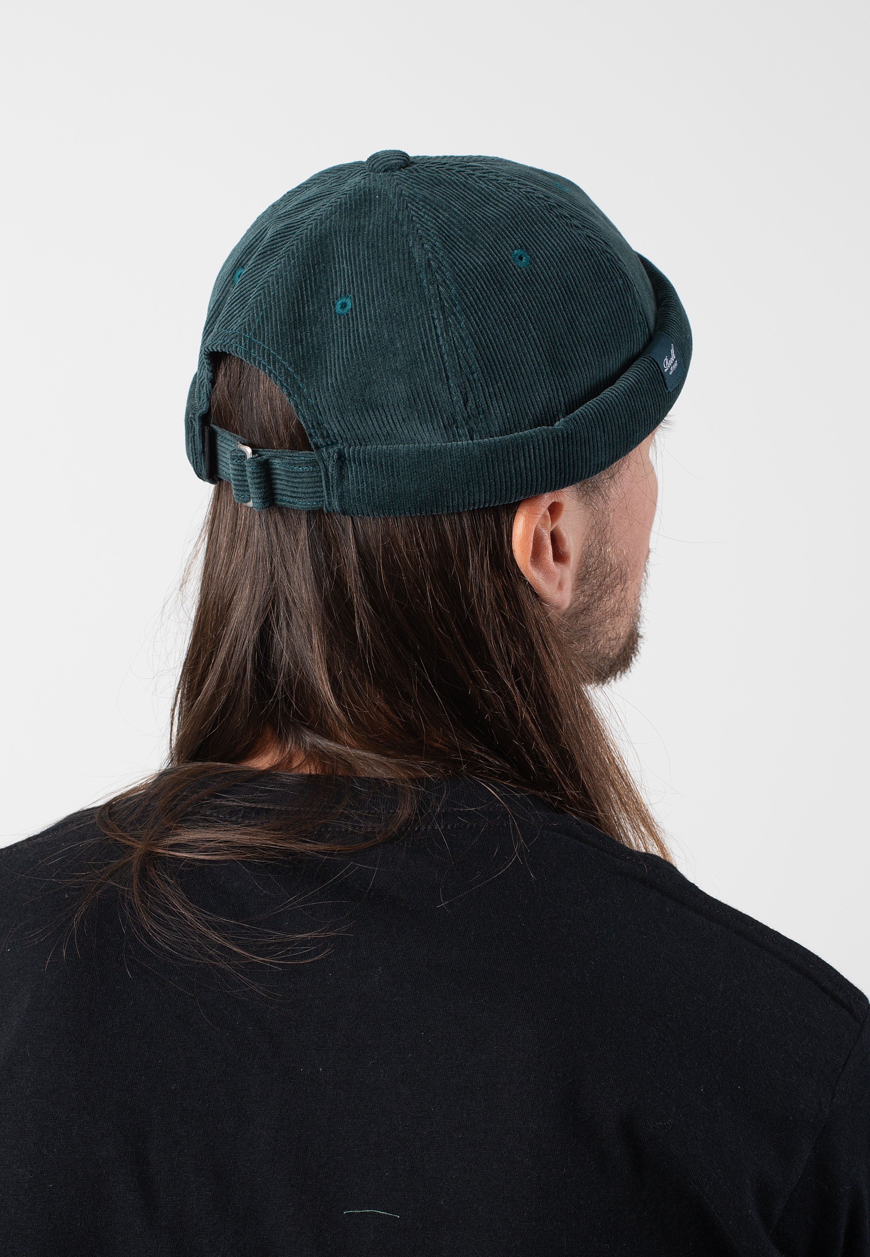 REELL - Docker Dark Green Cord - Docker Cap Discount Tumblr