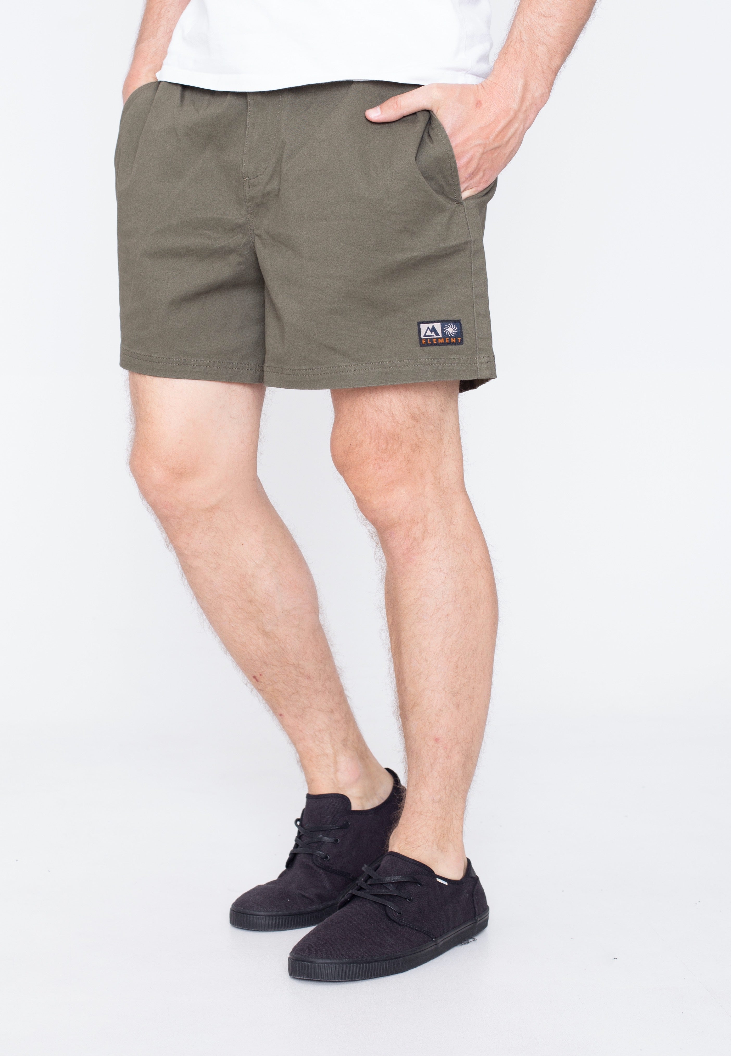 Element - Wander Twill Army - Shorts Cheap Sale Manchester