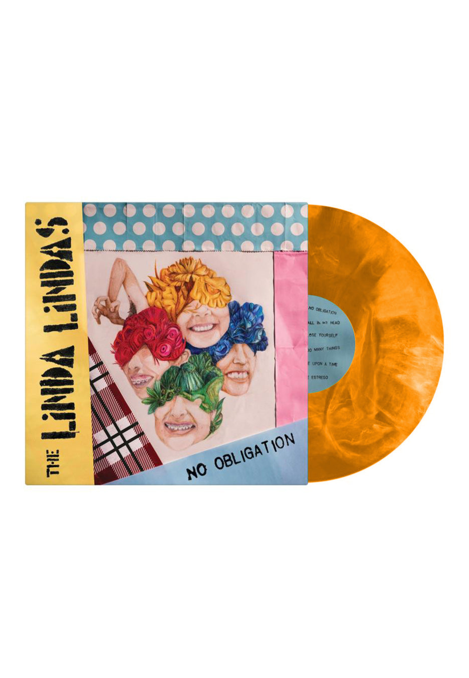 The Linda Lindas - No Obligation Ltd. Orange Galaxy - Colored Vinyl Buy Cheap Buy