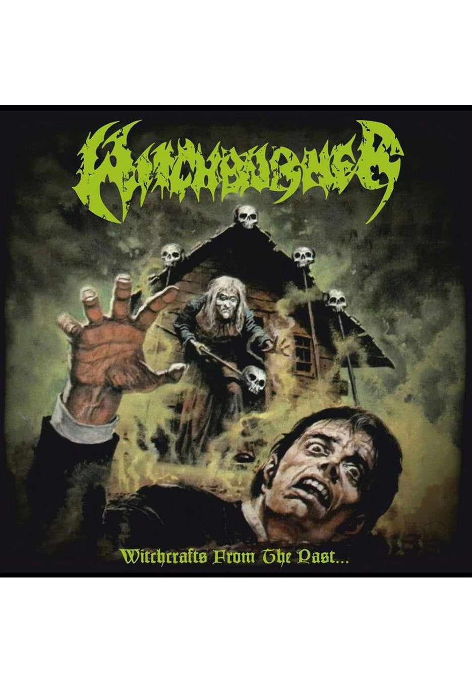 Witchburner - Witchcrafts From The Past Transparent Green - Colored Vinyl Cheap High Quality