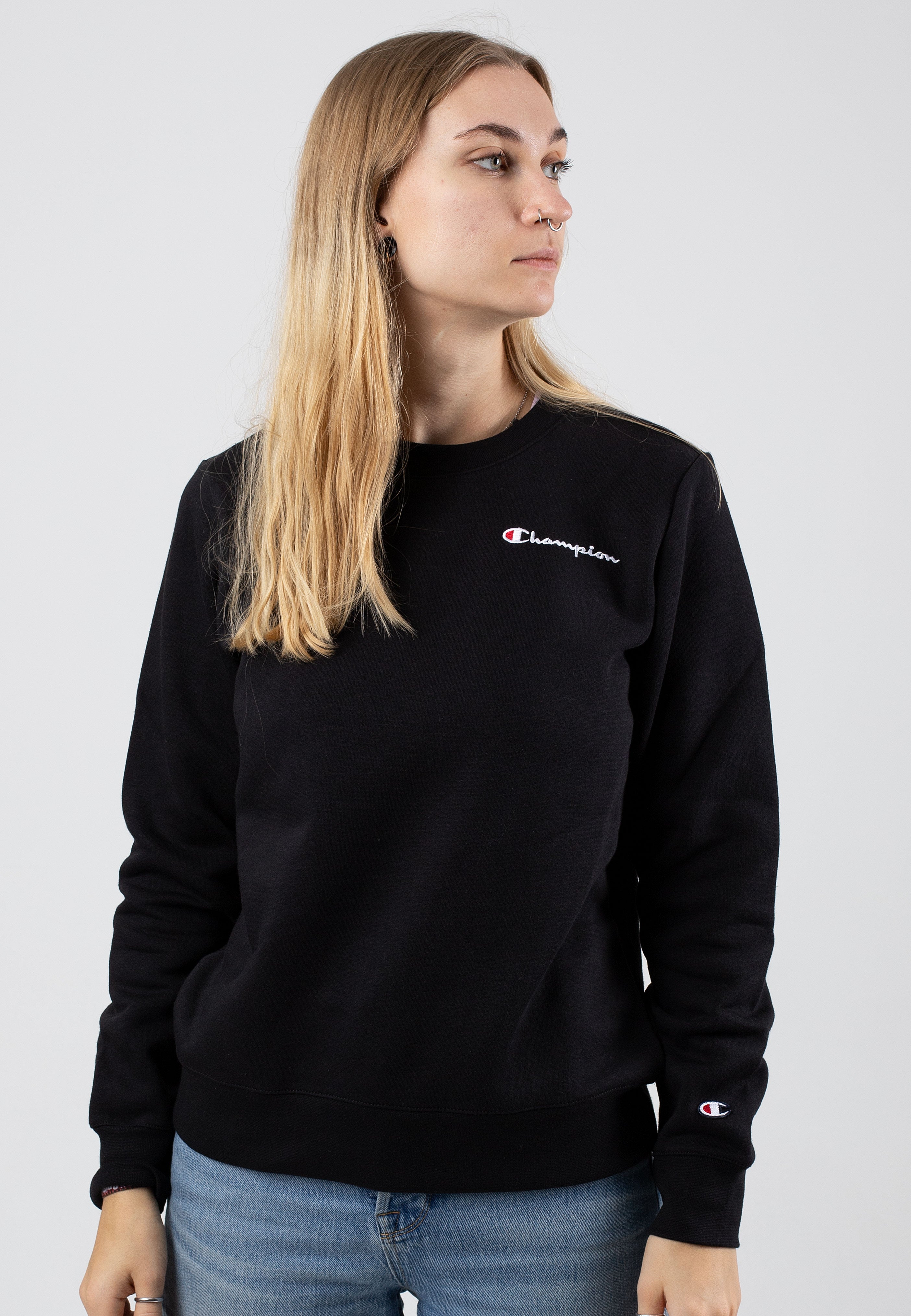 Champion - Crewneck Black Beauty - Sweater Buy Cheap Sast