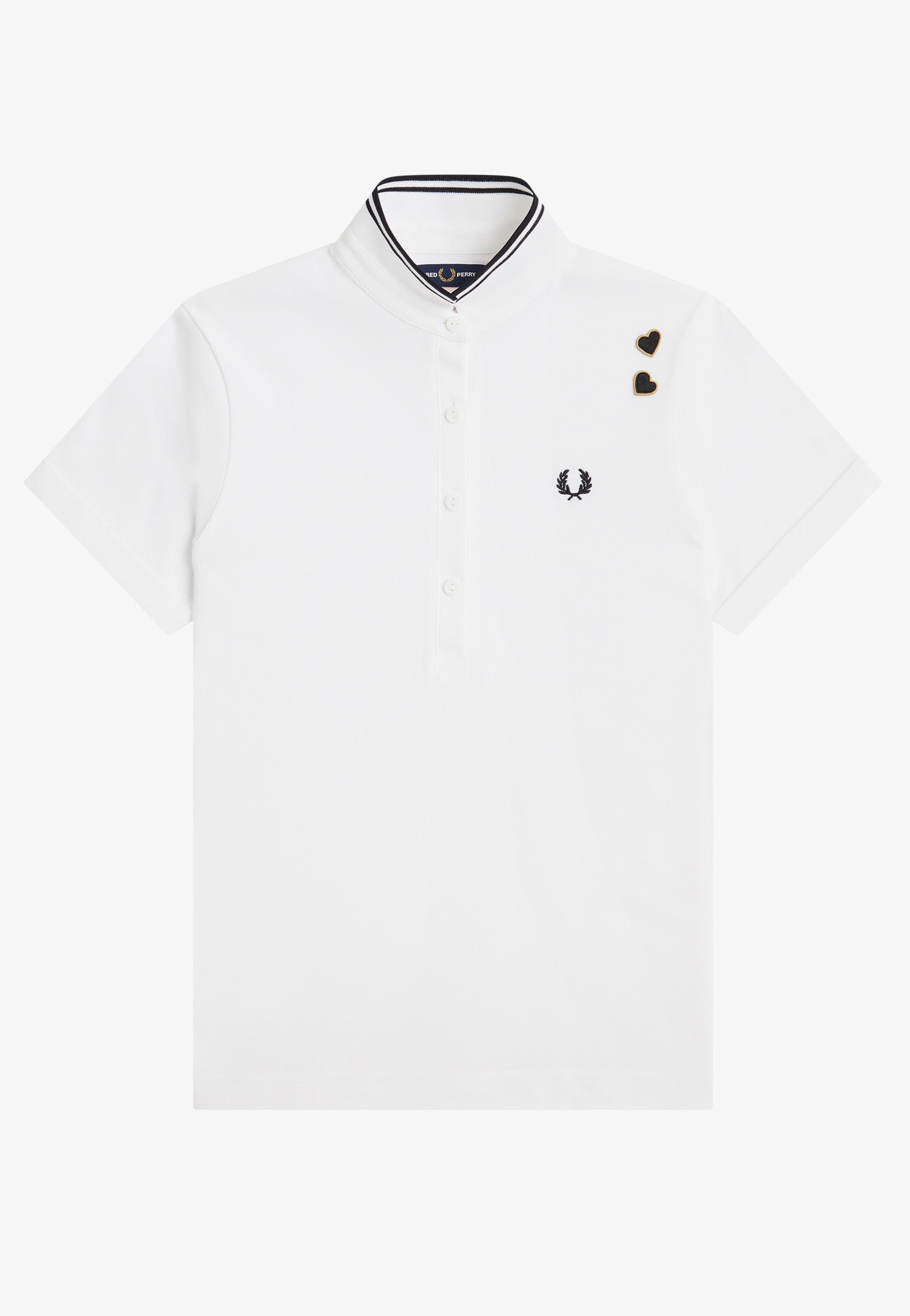 Fred Perry x Amy Winehouse - Amy White - Polo Pices Online