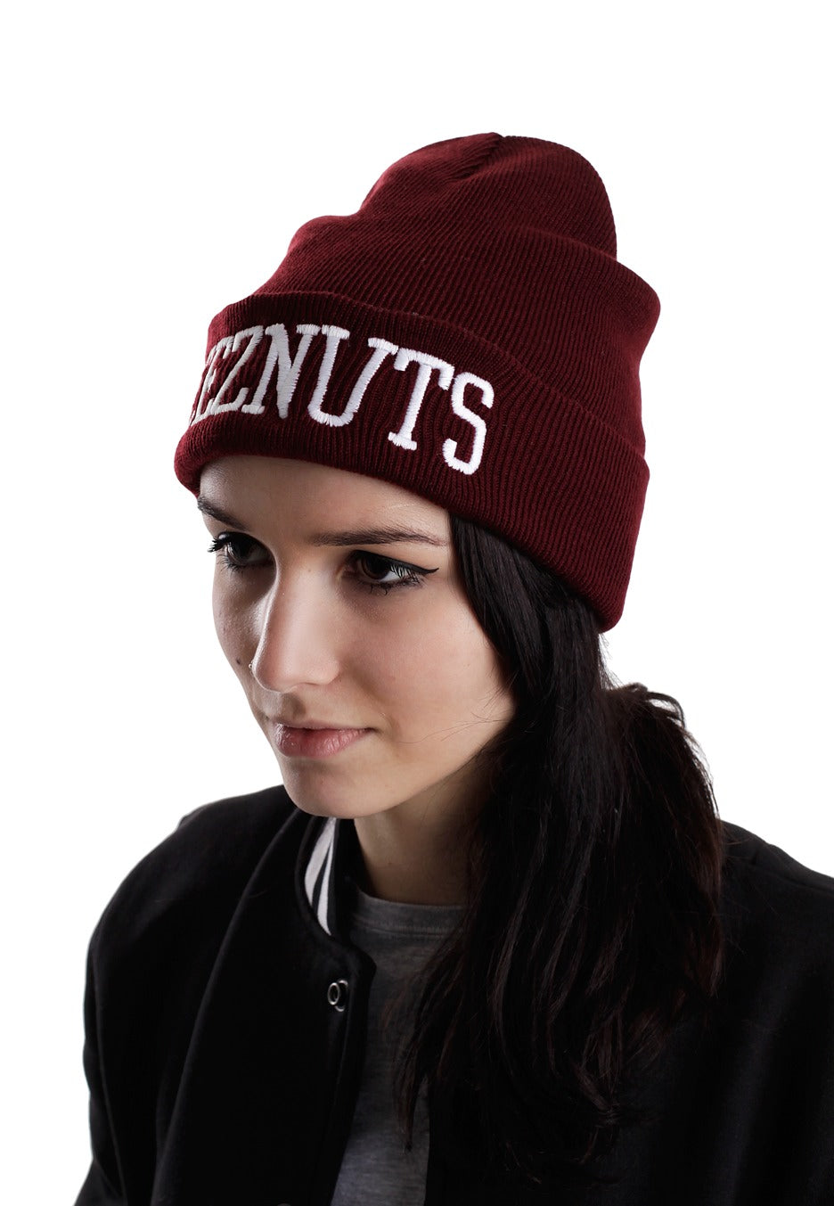 Deez Nuts - Logo Premium Burgundy - Long Beanie Discount Ebay