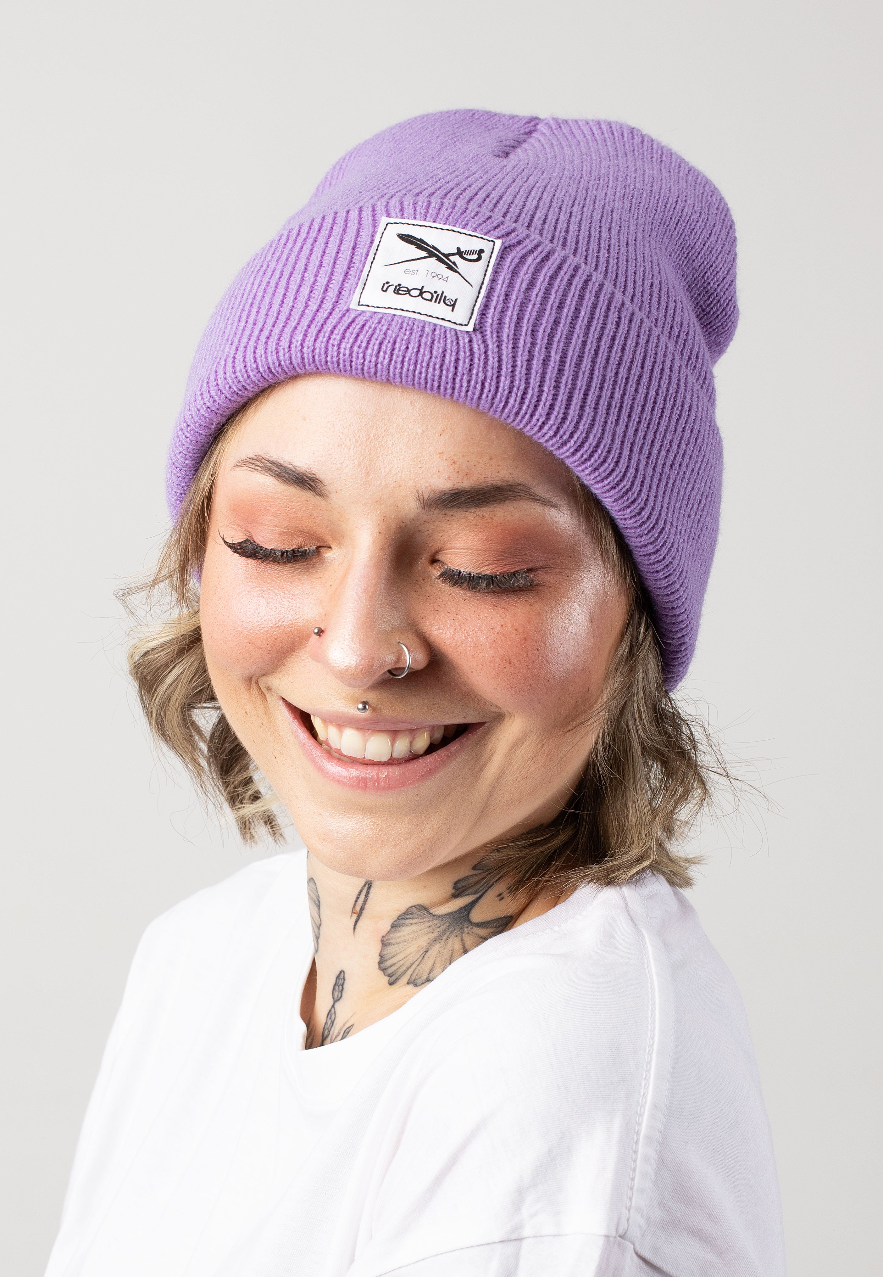 Iriedaily - Smurpher Heavy Lilac - Beanie Clearance Pices