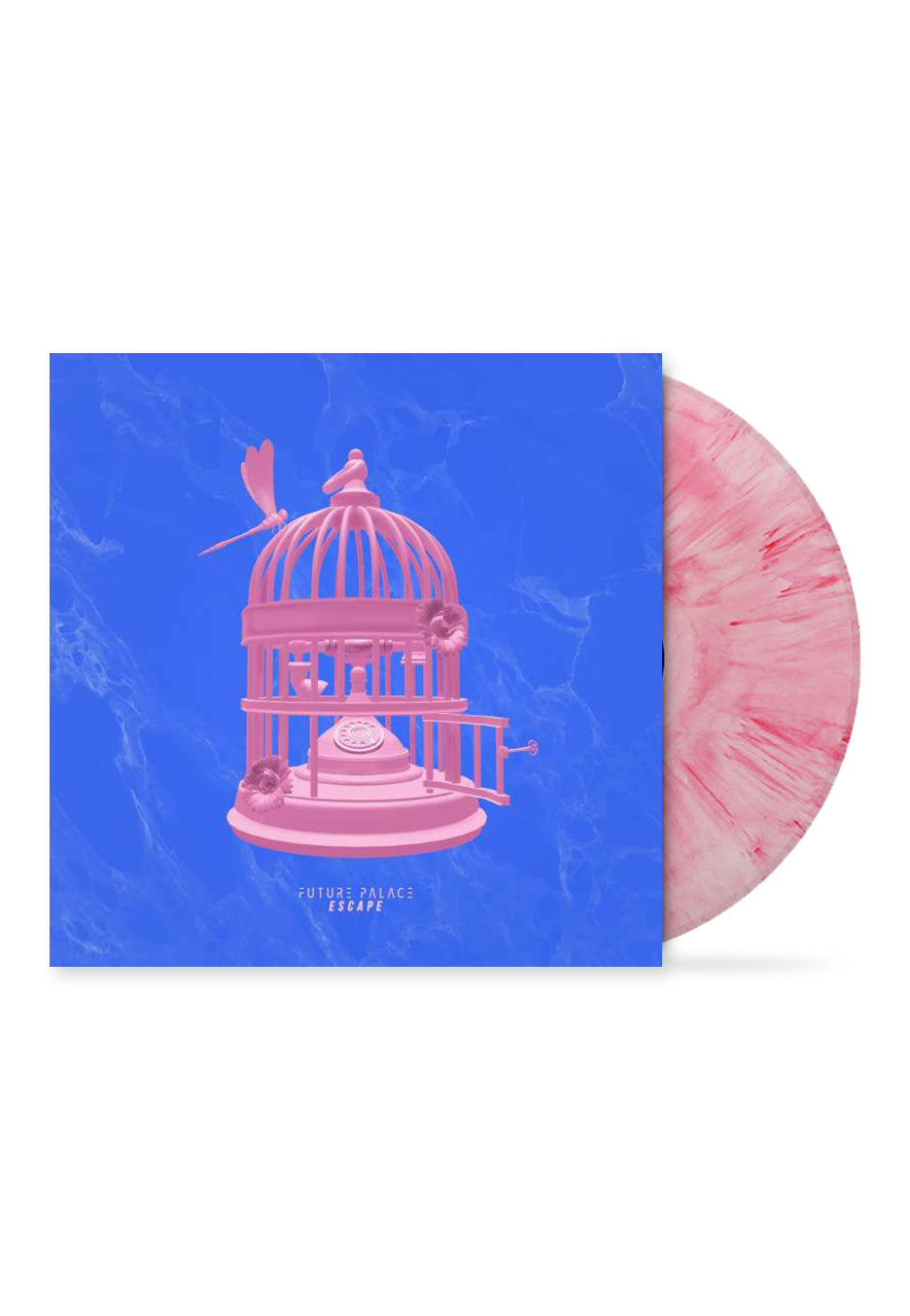 Future Palace - Escape White/Red - Marbled Vinyl For Sale For Sale