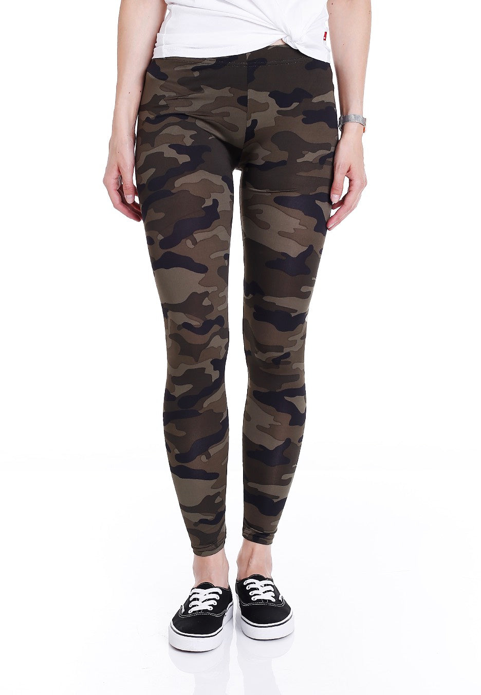 Urban Classics - Camo Wood Camo - Leggings Get Authentic Cheap Pice