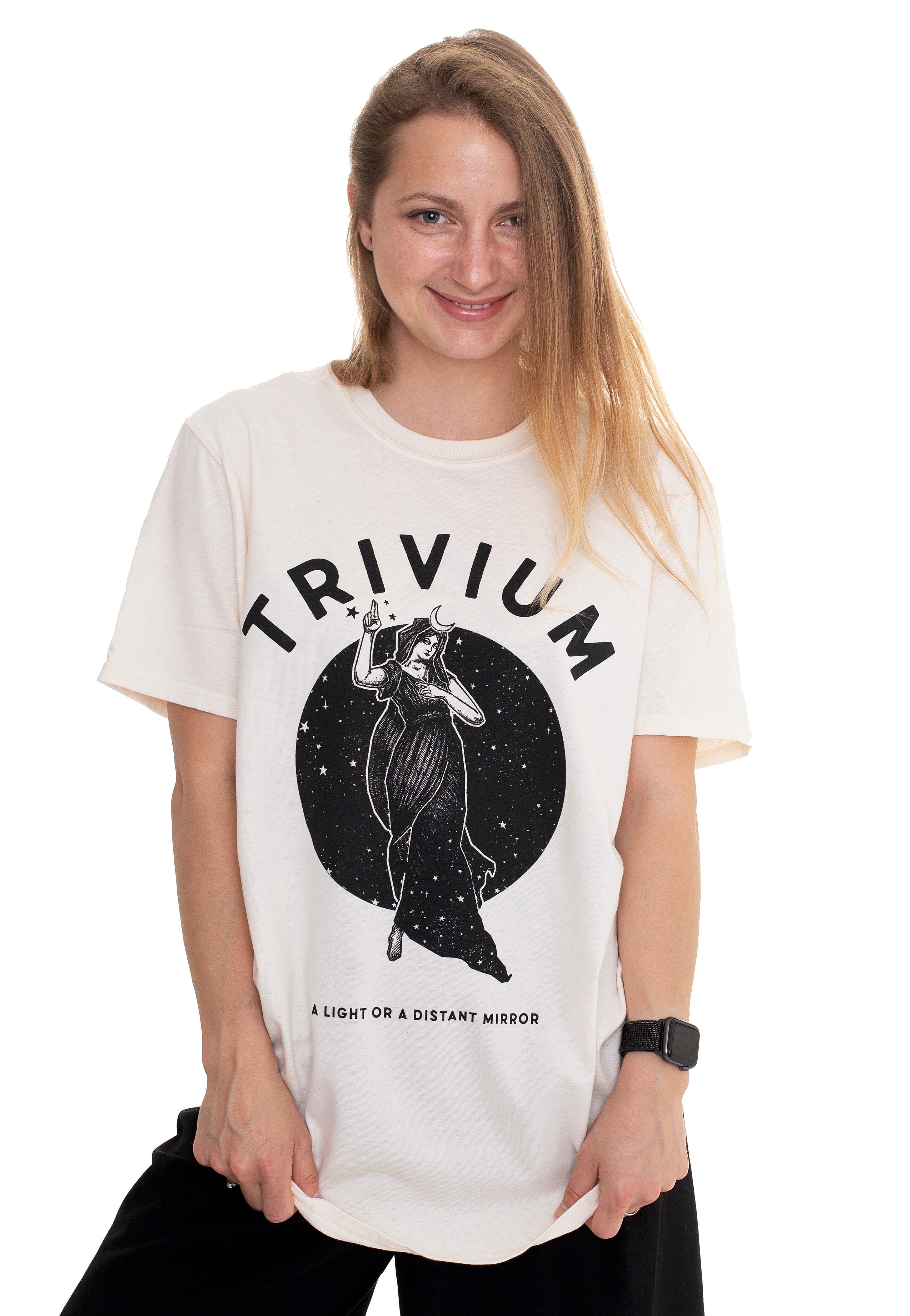 Trivium - Moon Goddess Natural - T-Shirt Free Shipping Fast Delivery