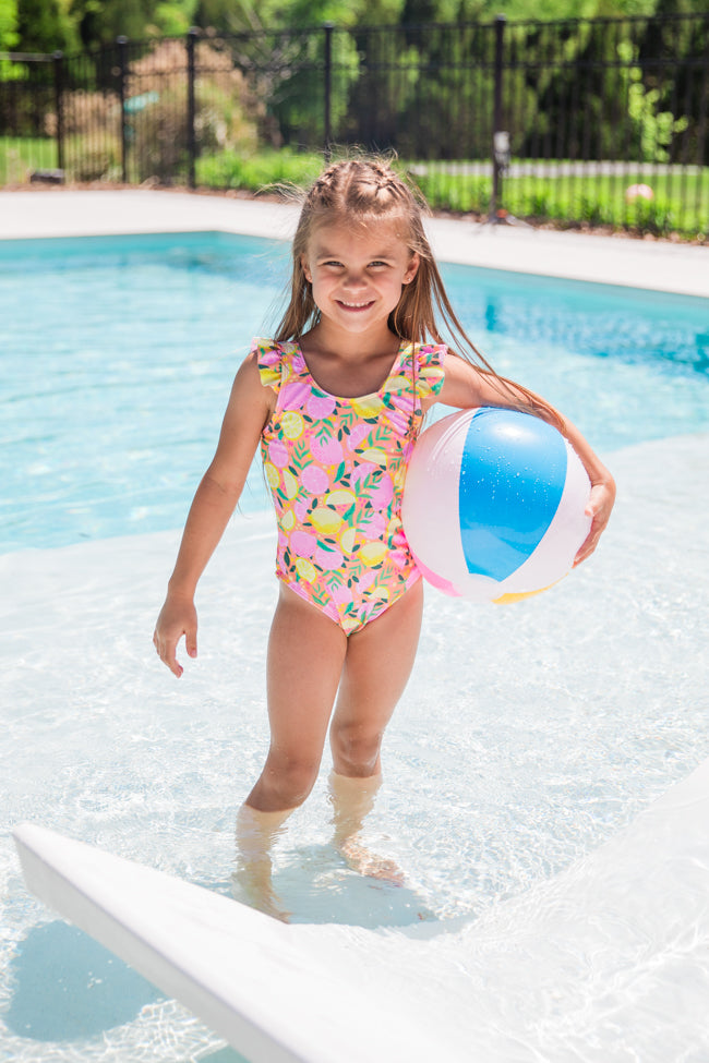 Kid's Beach Bum In Squeeze The Day Swimsuit FINAL SALE