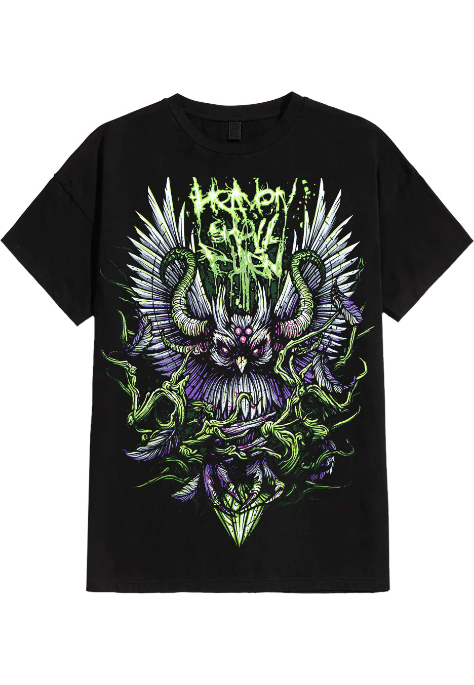 Heaven Shall Burn - Green Owl - T-Shirt Buy Cheap With Mastercard