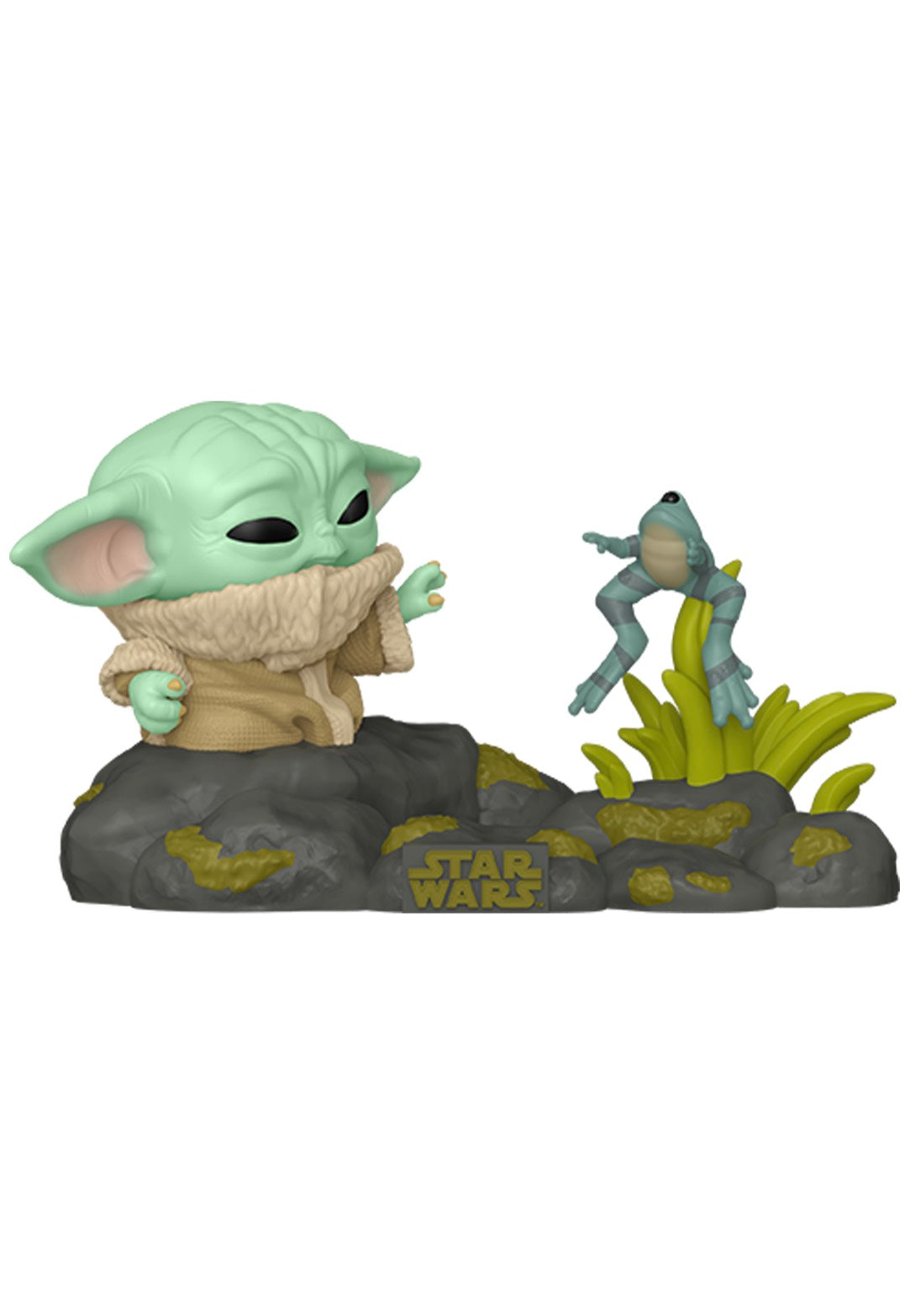 The Mandalorian - Din Grogu w/ Frog POP! Deluxe Bobble Head - Funko Pop 2025 Sale Online