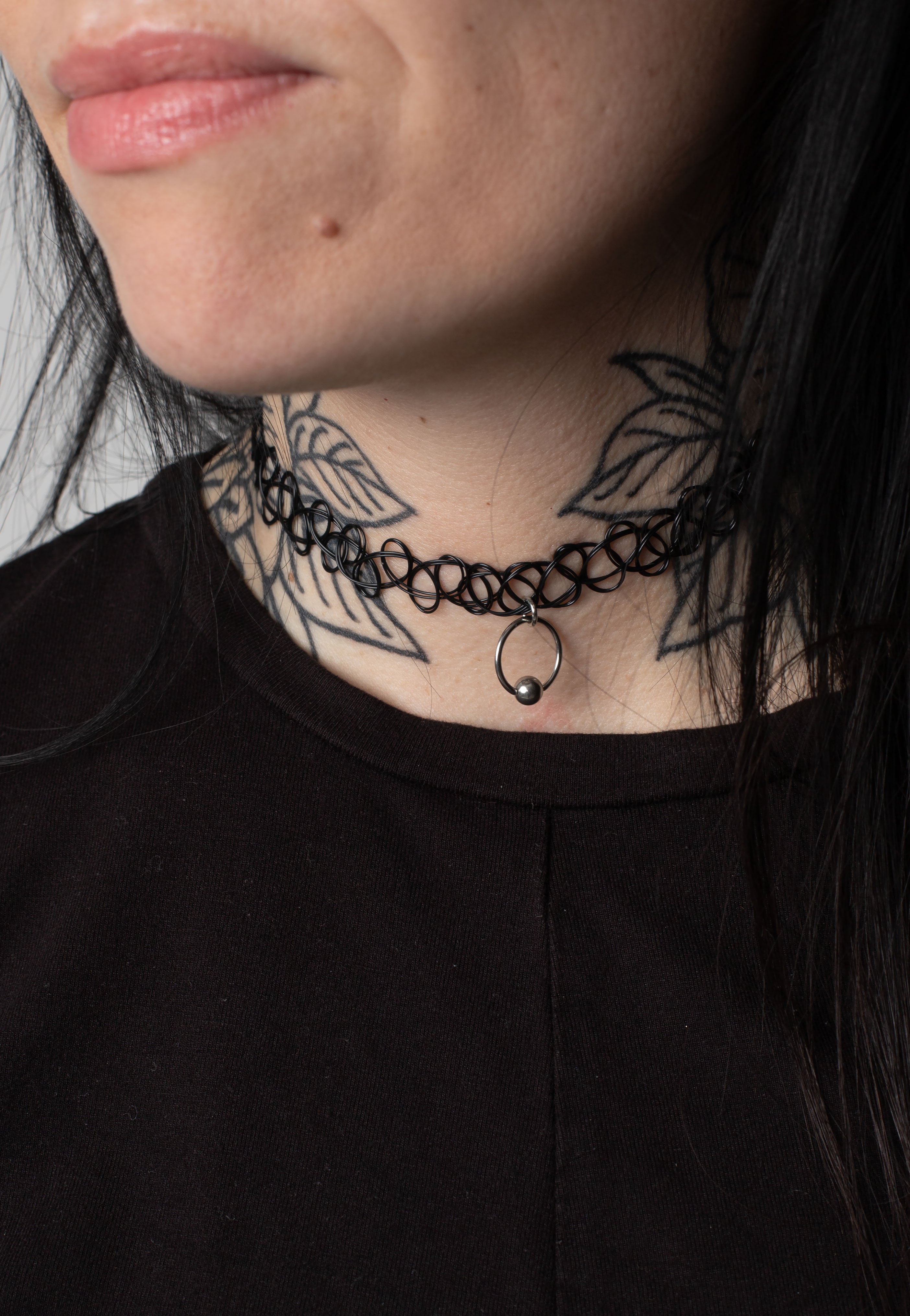 Wildcat - Ring Of O Tattoo Black - Choker Discount Low Pice