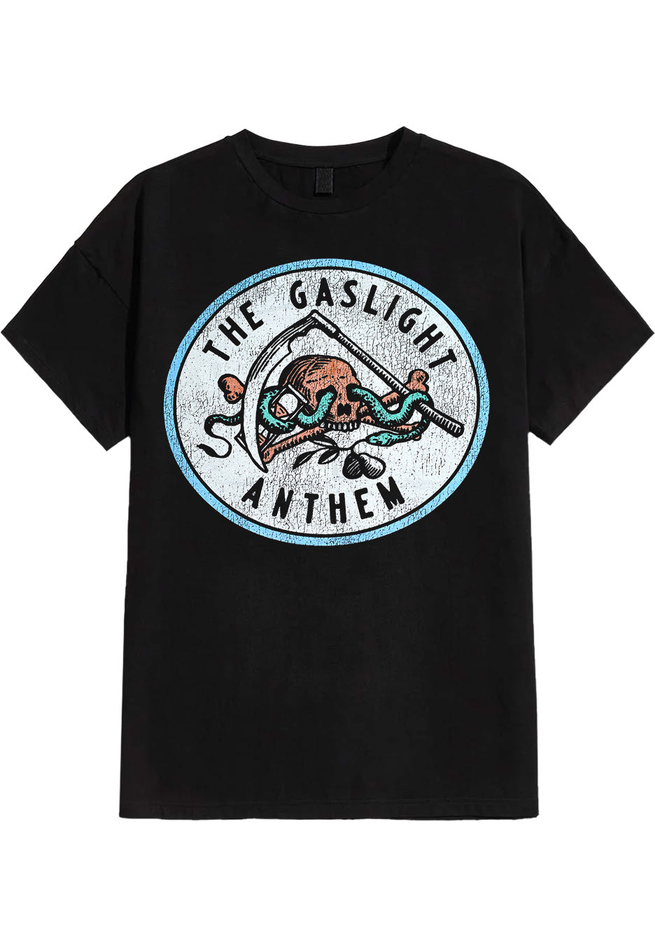 The Gaslight Anthem - TGA Skull Snake - T-Shirt Cheapest Online