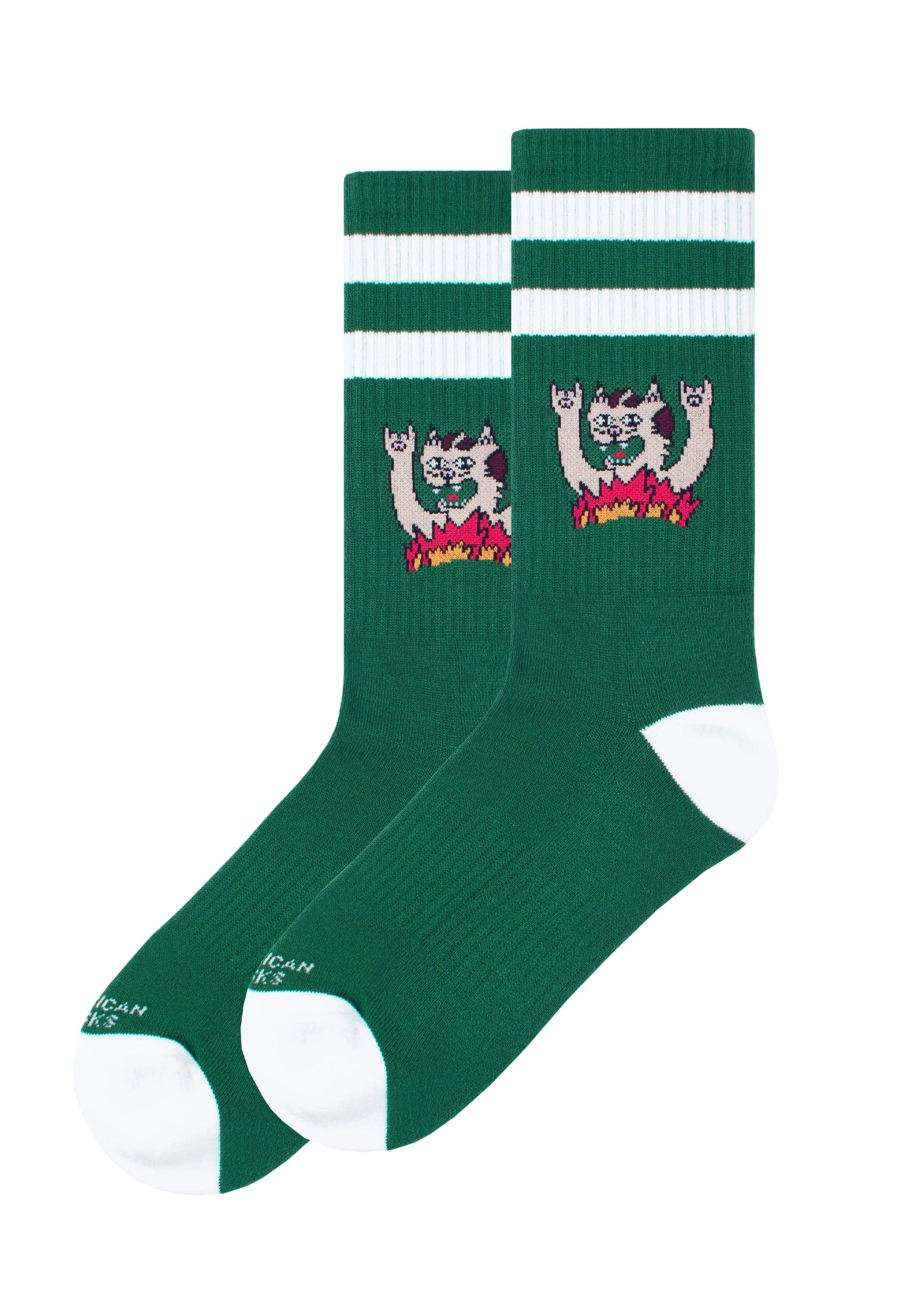 American Socks - Heavy Cat Mid High - Socks Cheap Online