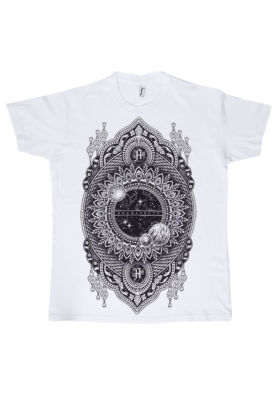 Architects - Mandala Space White - T-Shirt Cheap Sale 100% Guaranteed