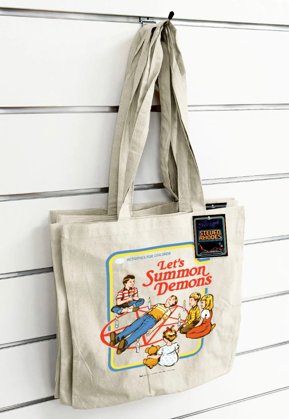 Steven Rhodes - Let's Summon Demons Natural - Tote Bag