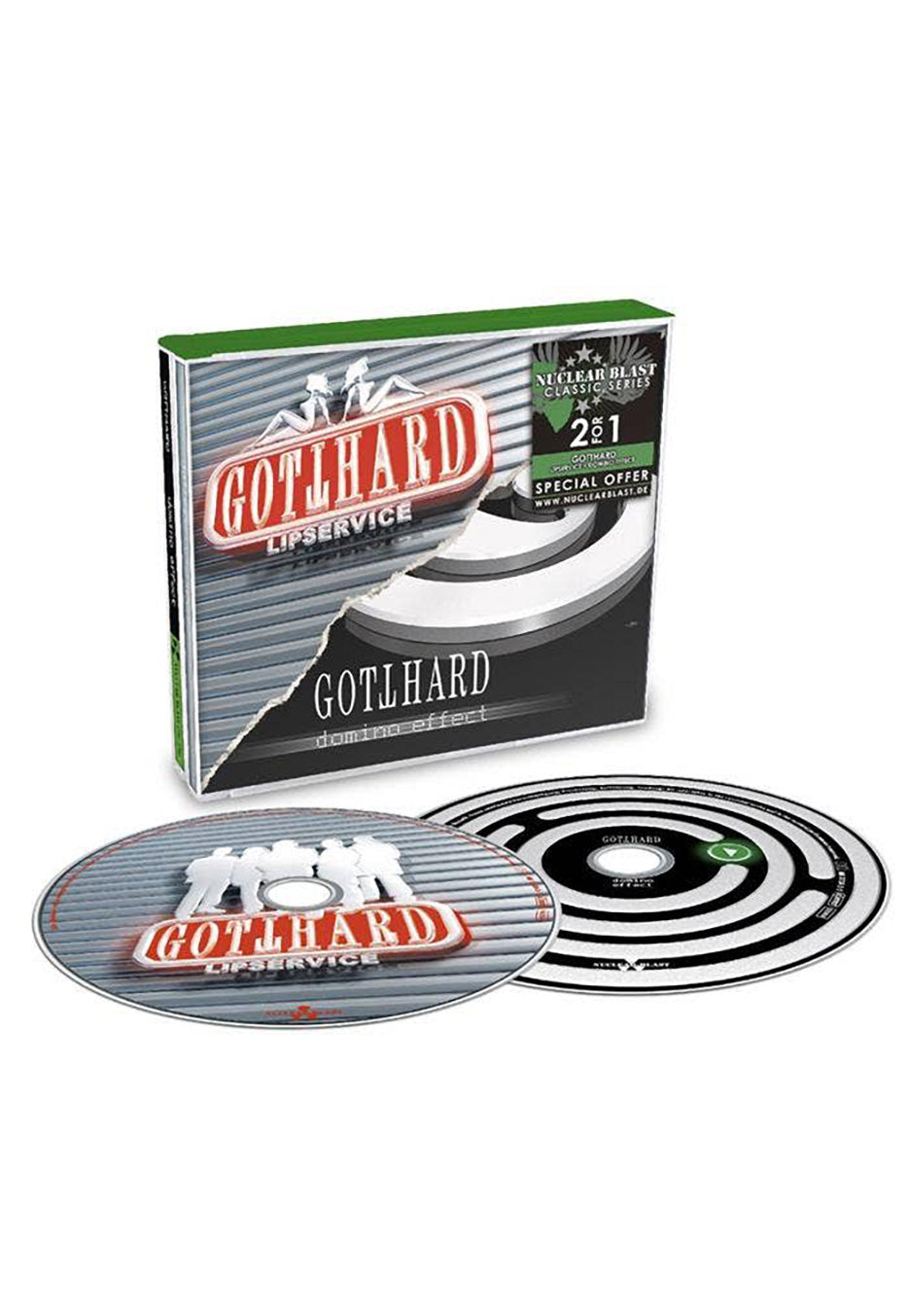 Gotthard - Lipservice / Domino Effect Classic Series - 2 CD How Much Online