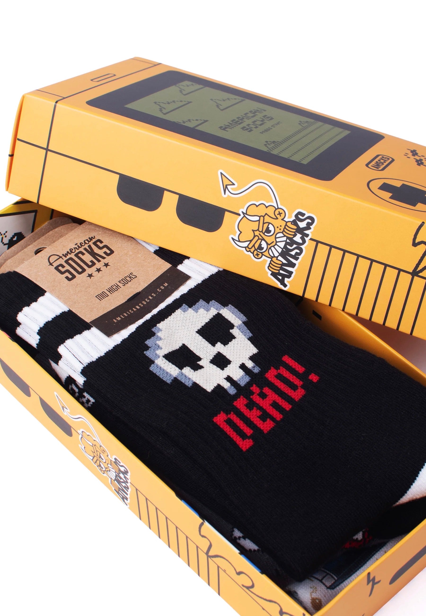 American Socks - Gamer Box Yellow - Giftbox Buy Cheap For Nice