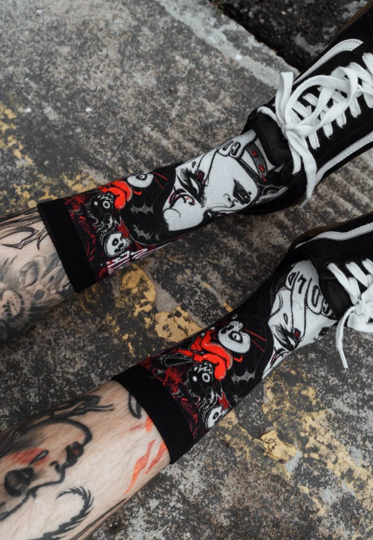 Stay Cold Apparel - Wednesday Hate Black - Socks Fast Delivery Cheap Online