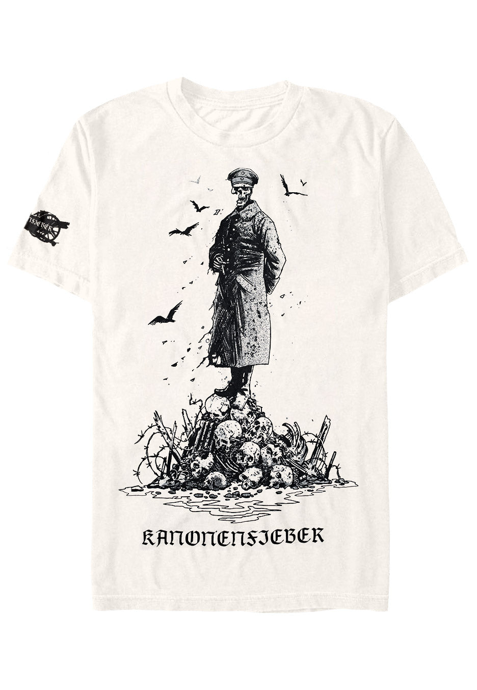 Kanonenfieber - Der Offizier Sand - T-Shirt Order Cheap Pice