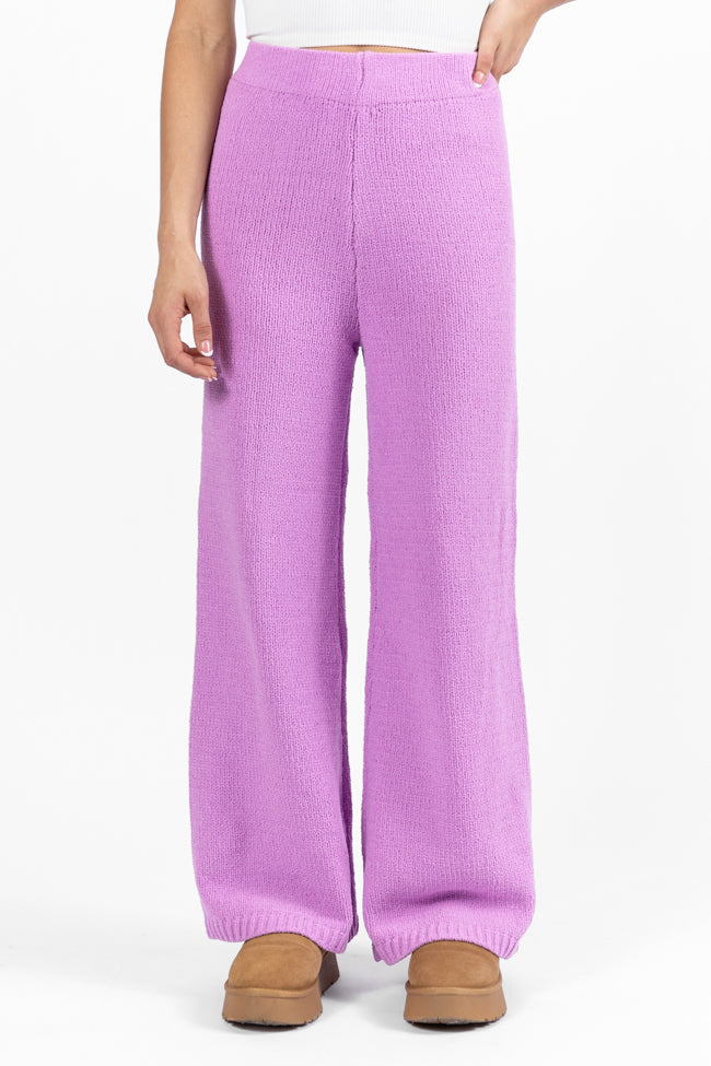 Cozy For Keeps Lavender Lounge Pants SALE Cheap Sale 2025 Newest