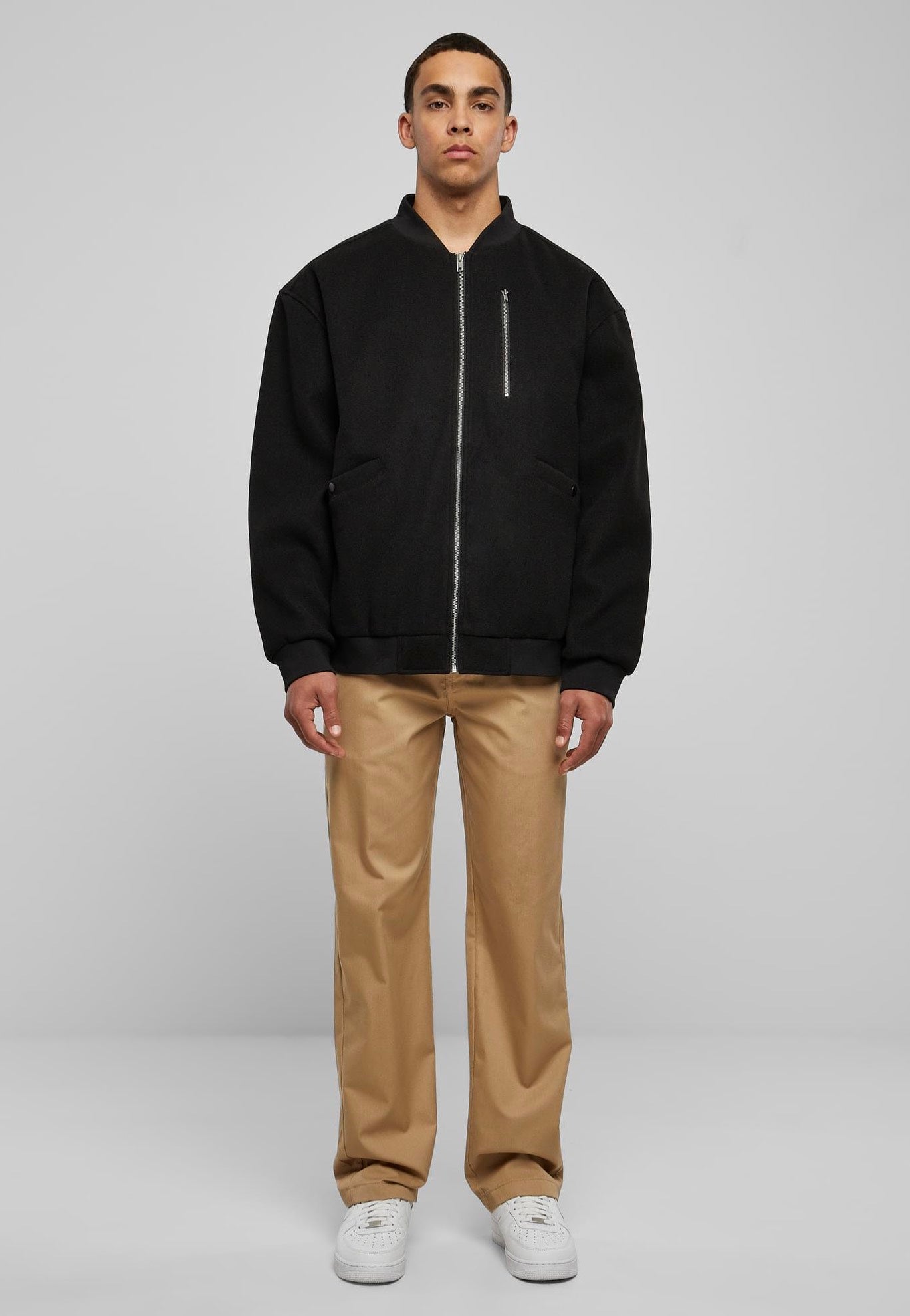 Urban Classics - Bomber Blouson Black - Jacket Genuine Sale Online