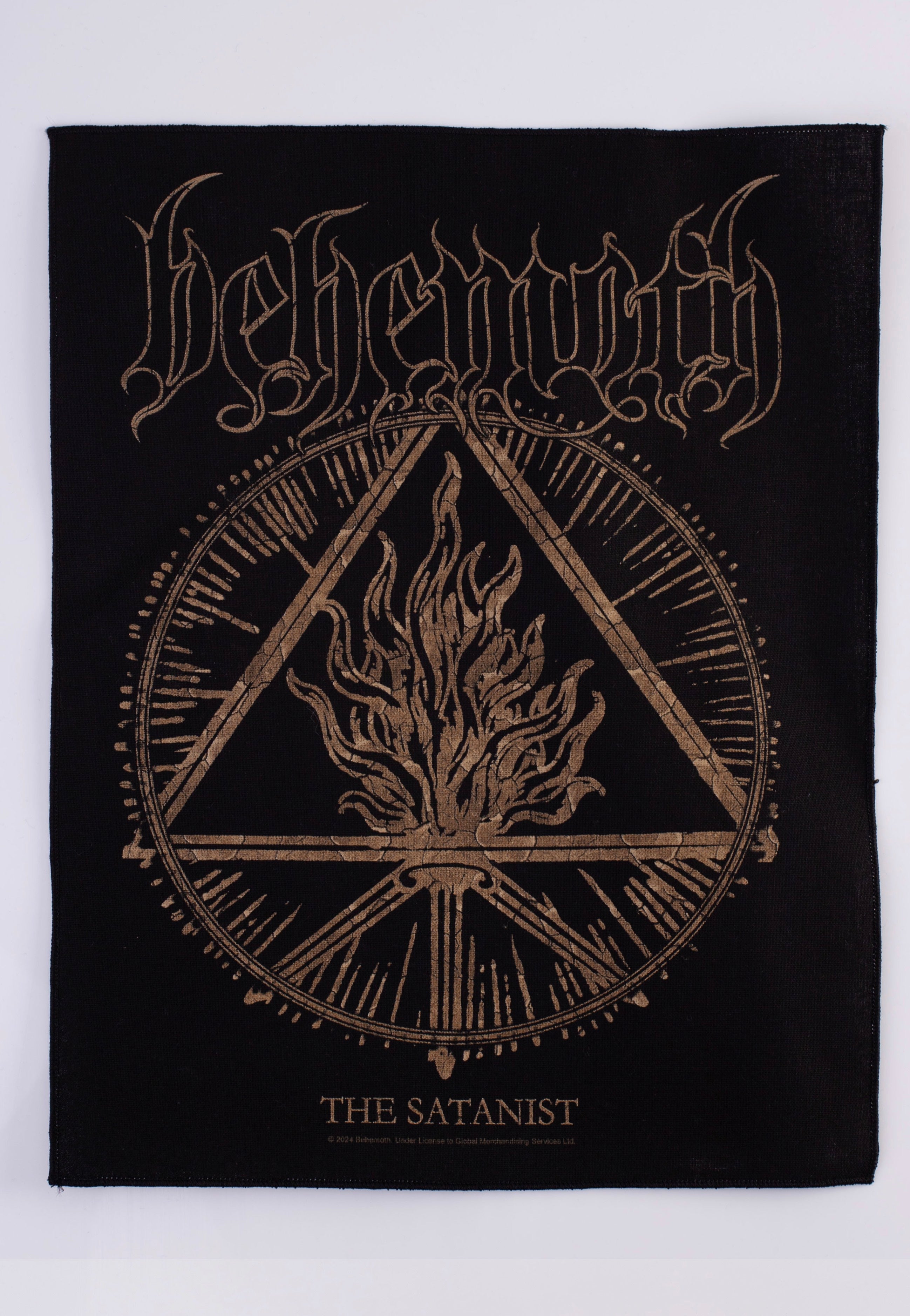 Behemoth - The Satanist - Backpatch Official For Sale