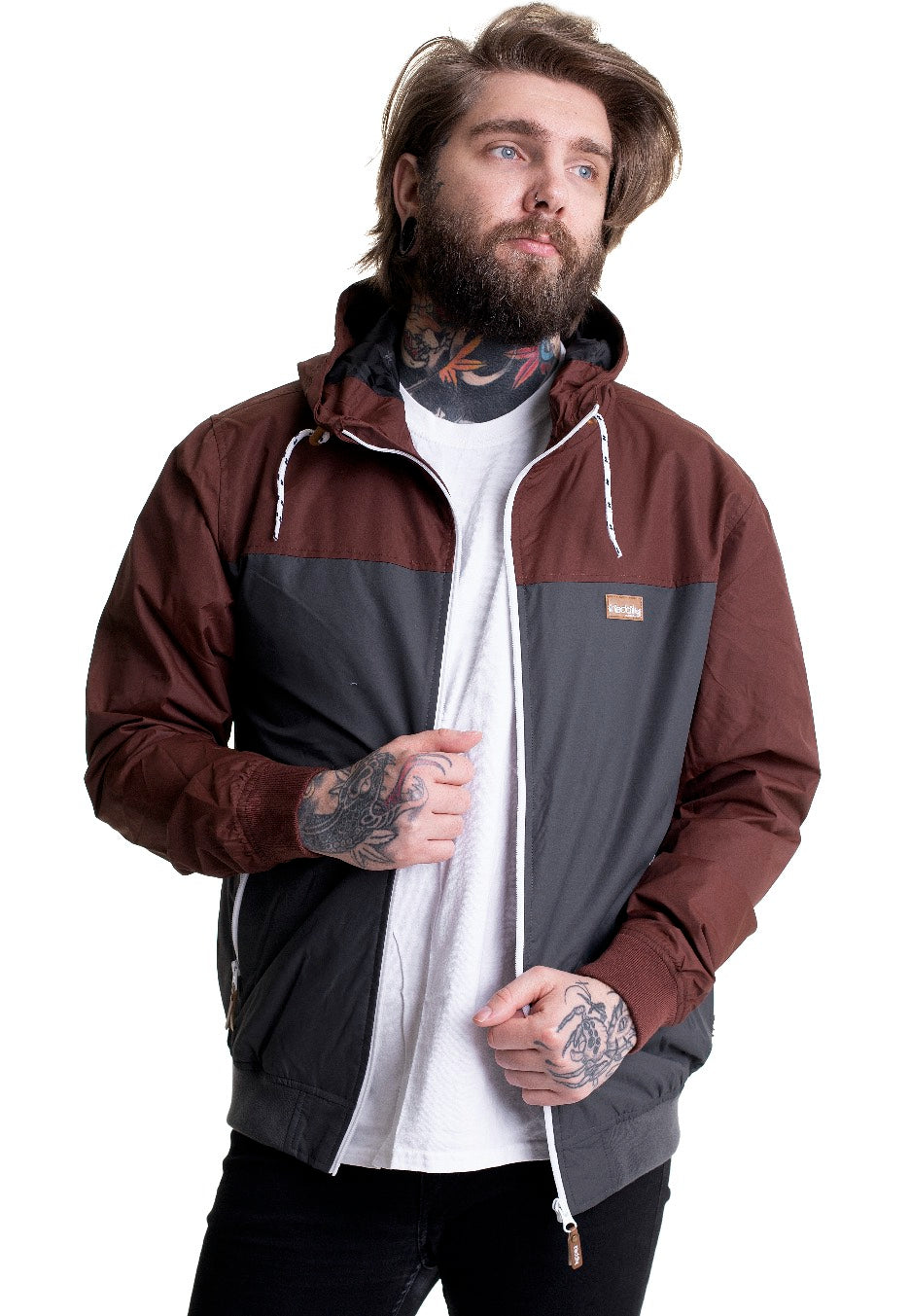 Iriedaily - Auf Deck Anthra Rum - Windbreaker Clearance Marketable