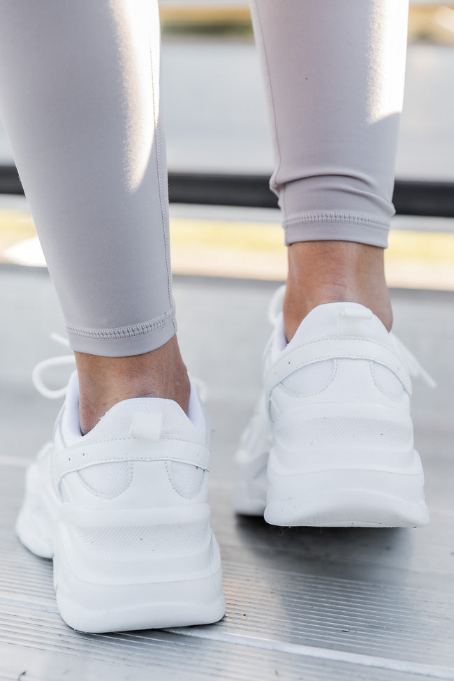 Tessa White Chunky Sneakers FINAL SALE Cheap Sale Comfortable