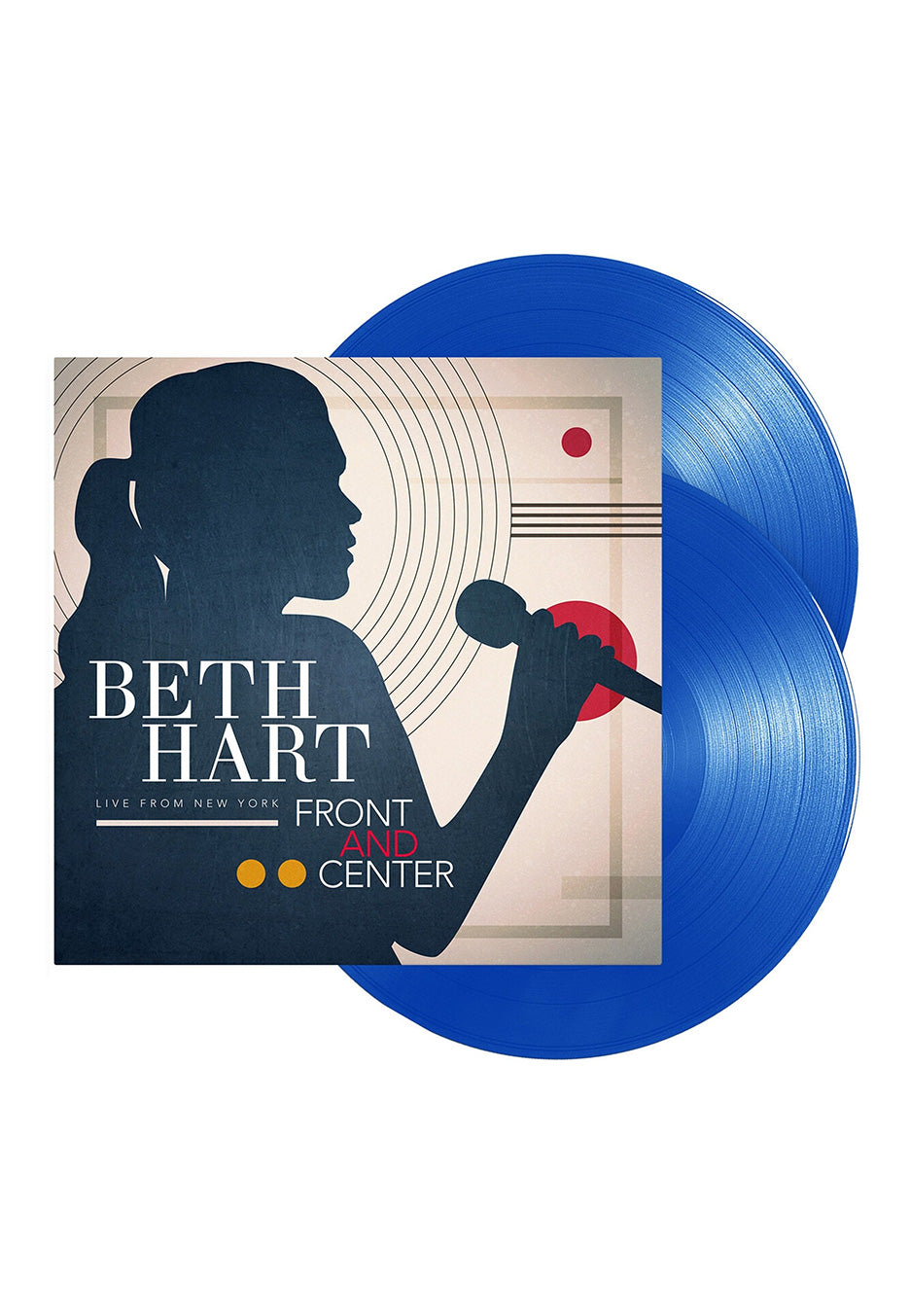 Beth Hart - Front And Center: Live From New York Ltd. Blue - Colored 2 Vinyl With Credit Card