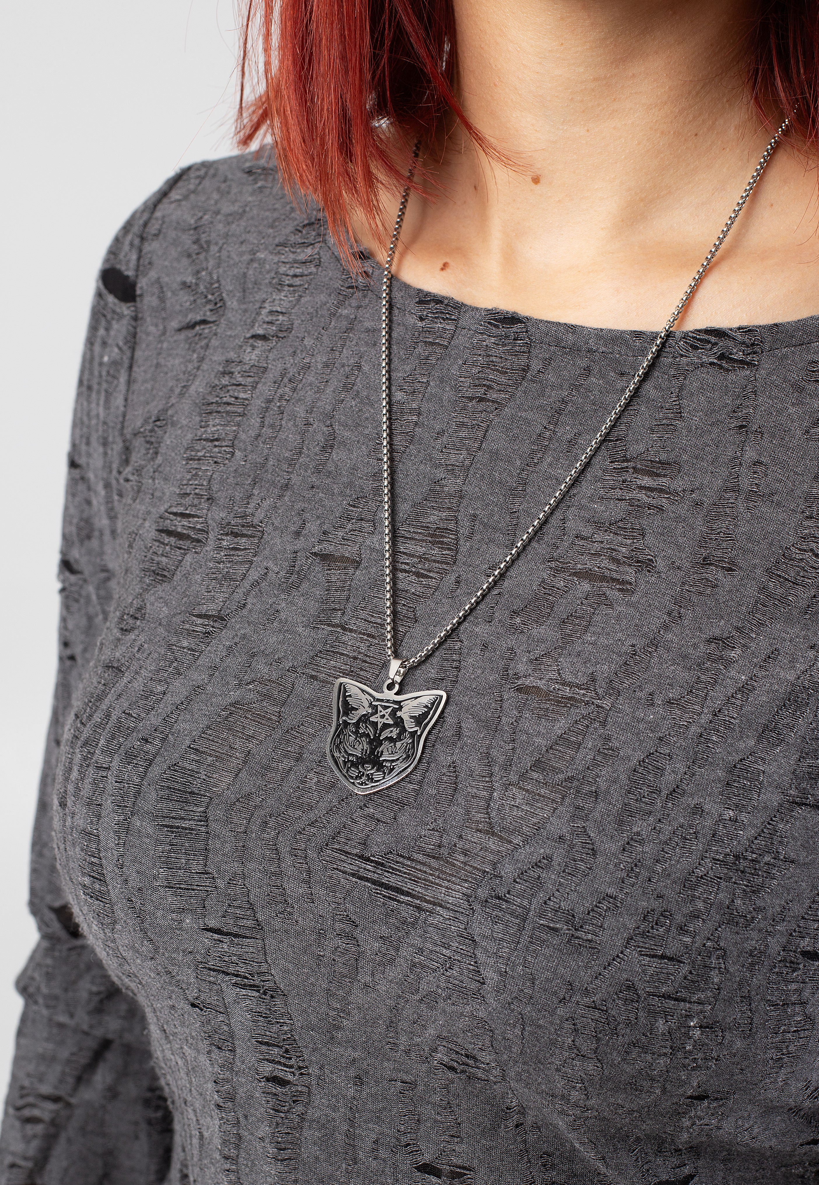 Easure - Wicked Cat - Necklace Cheap Perfect