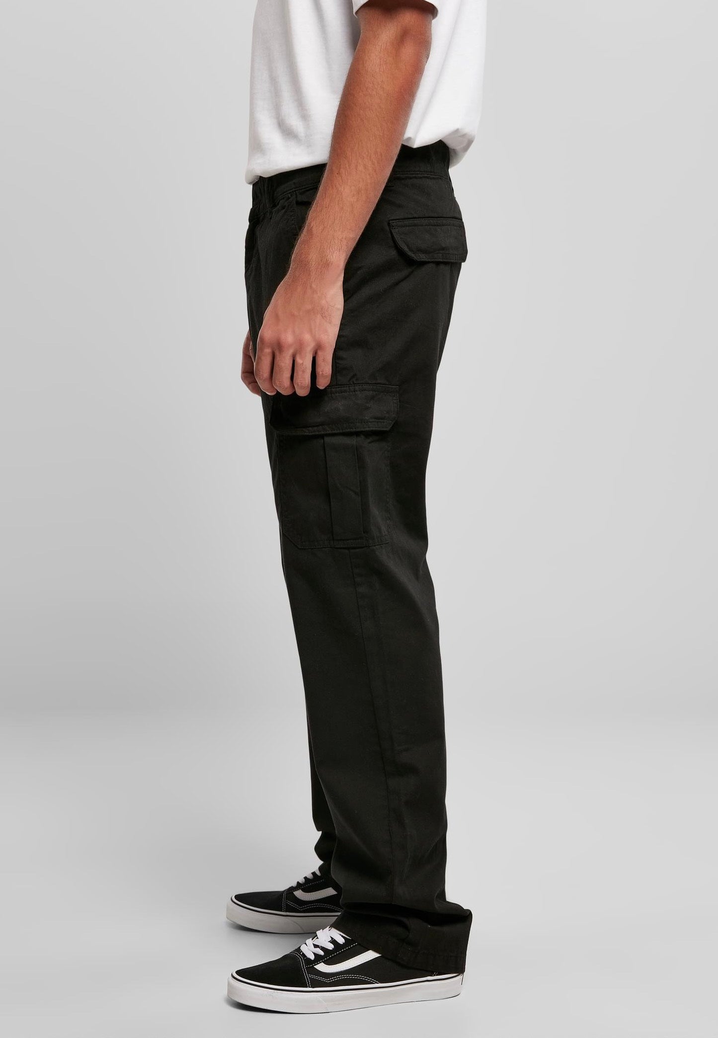 Urban Classics - Straight Leg Cargo Black - Pants Very Cheap Sale Online