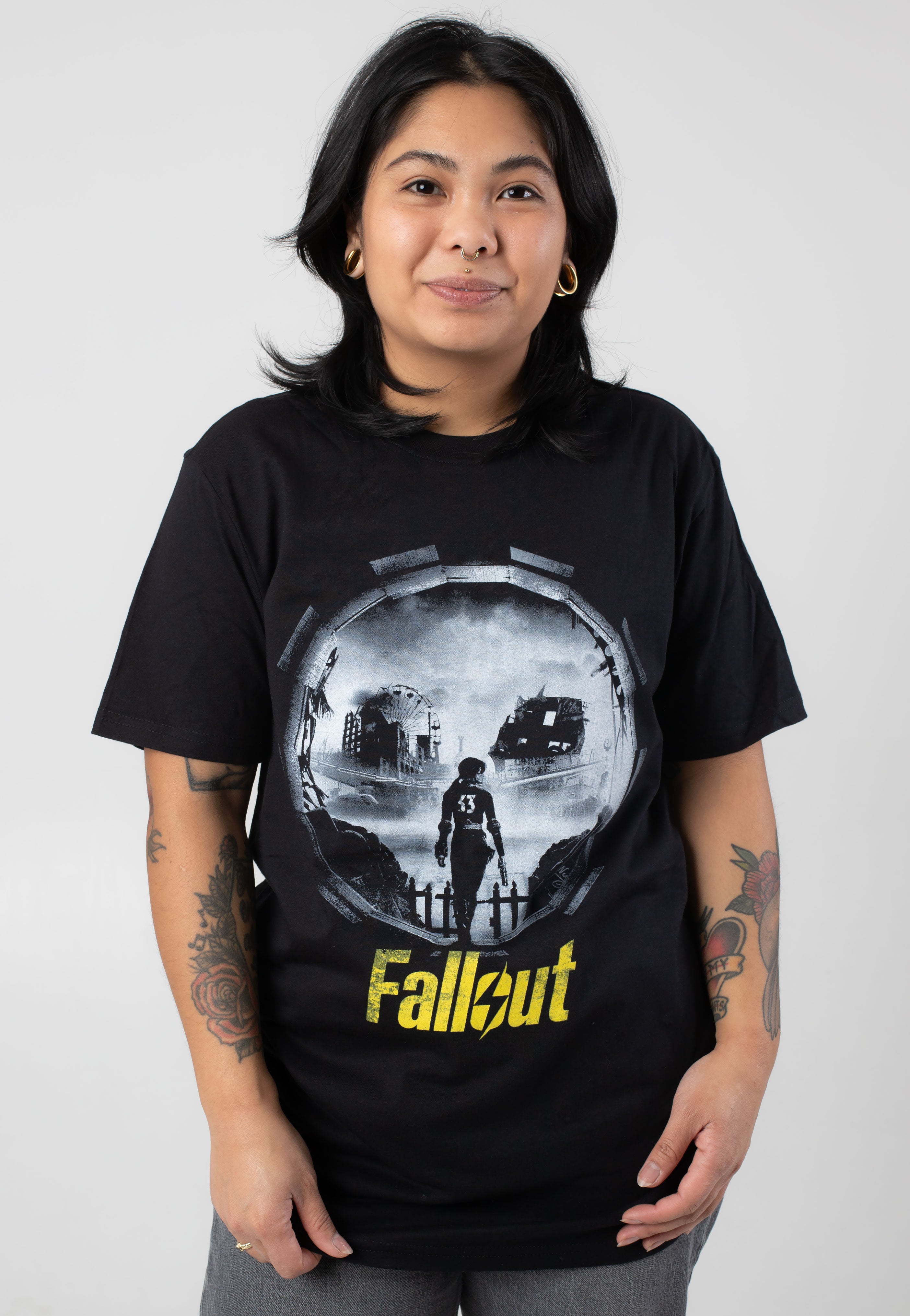 Fallout - Into The Wasteland - T-Shirt Online Cheap Quality