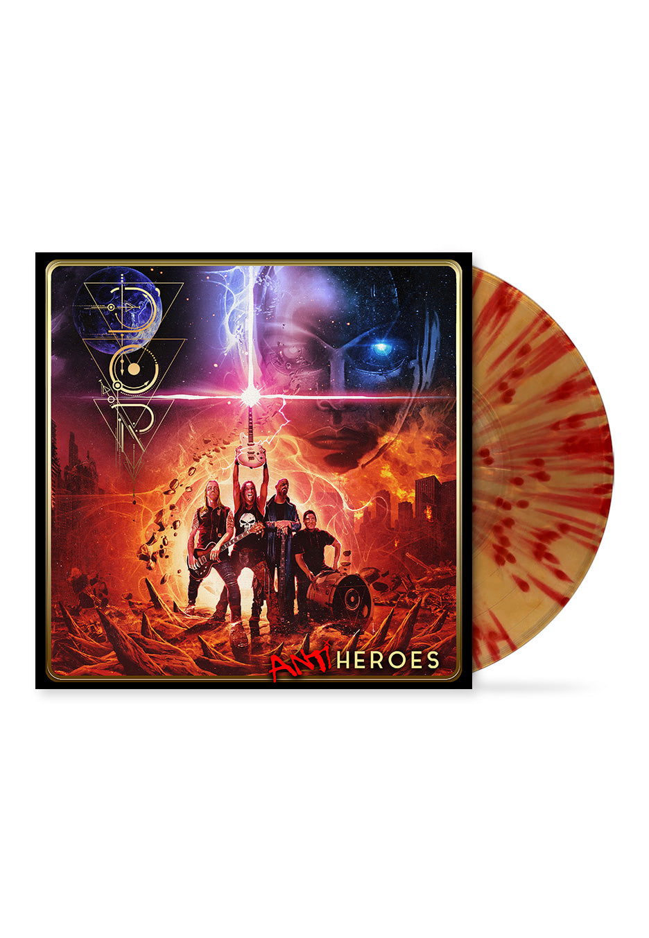 D'or - Antiheroes Gold w/Red - Splattered Vinyl