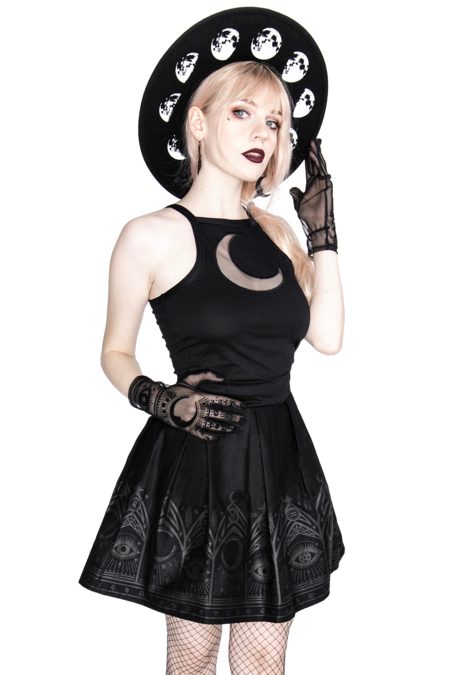 Restyle - Fortune Teller Black - Skirt Pices Cheap Pice