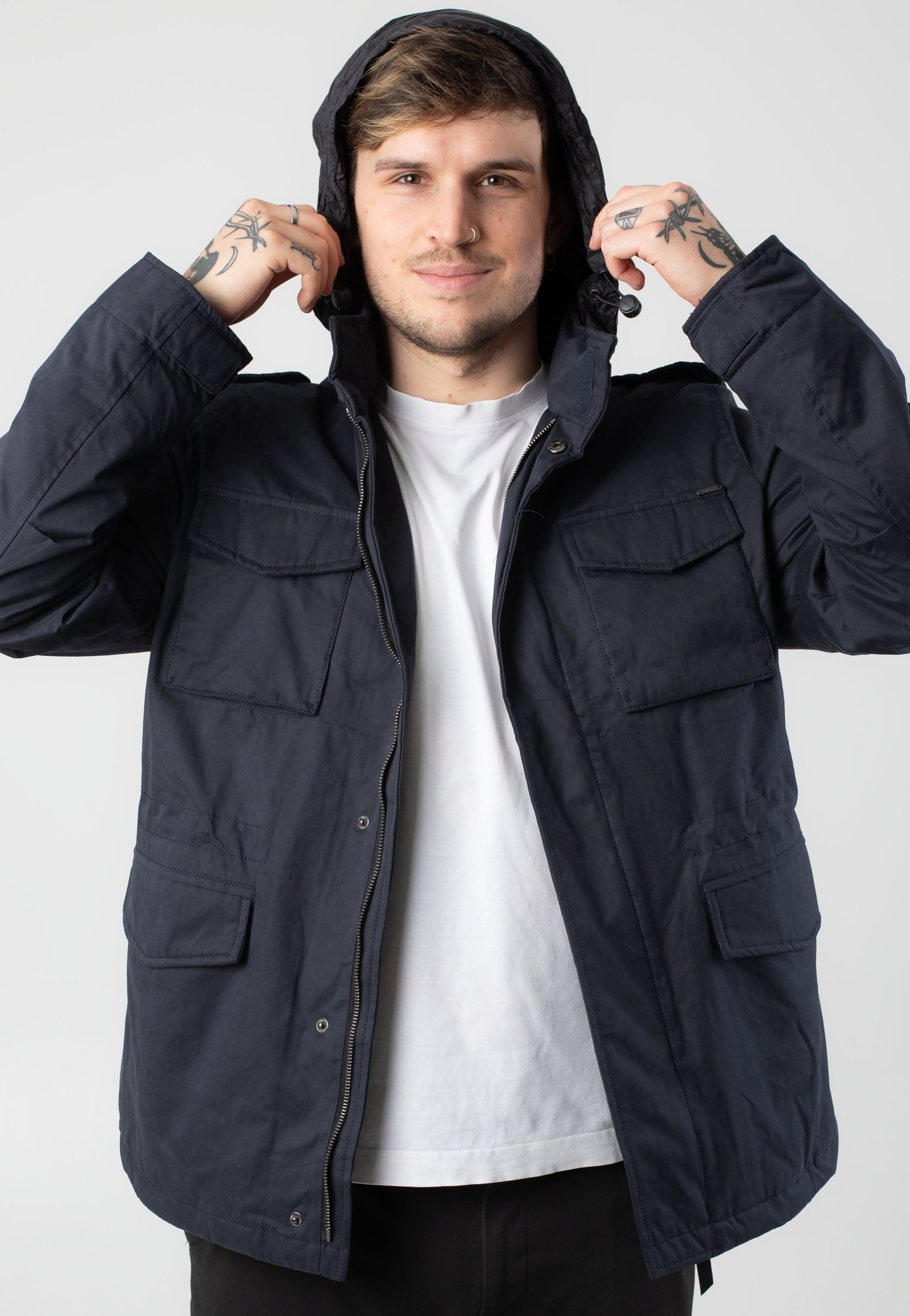 Indicode - Rutemi Navy - Jacket Official Site Sale Online