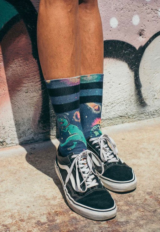 American Socks - Space Dino Mid High - Socks Deals