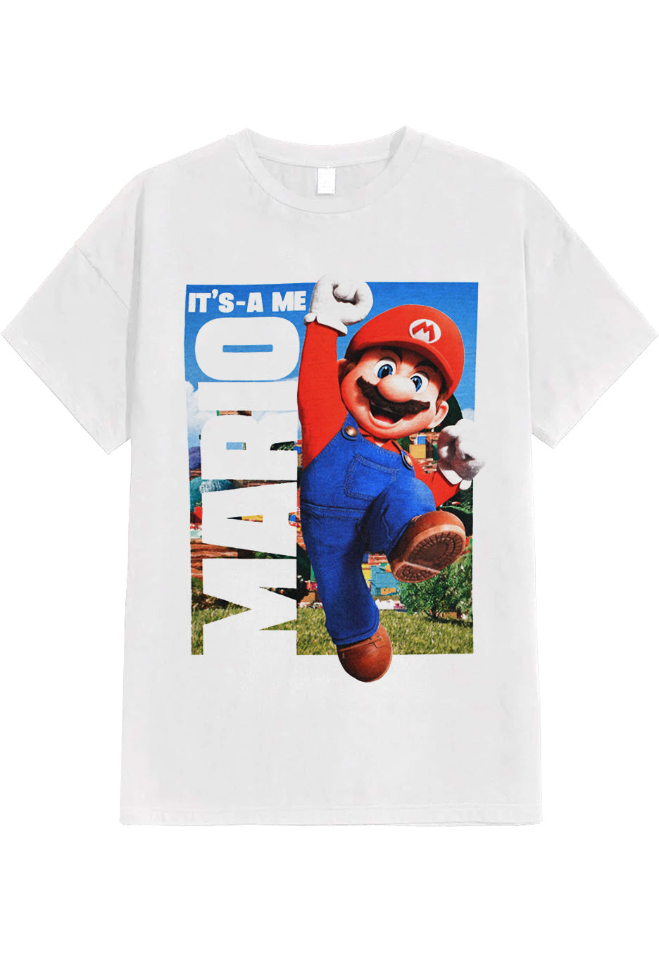 Super Mario - It's A Me Mario White - T-Shirt