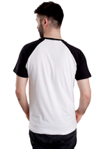 Urban Classics - Raglan Contrast White/Black - T-Shirt Free Shipping For Sale