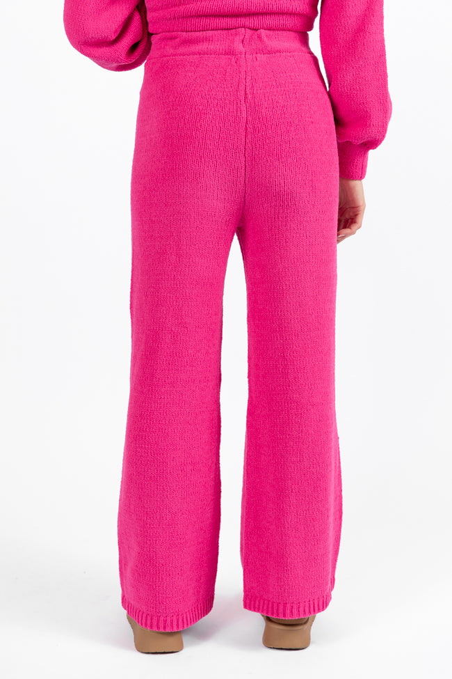 Cozy For Keeps Hot Pink Lounge Pants SALE Outlet Low Pice