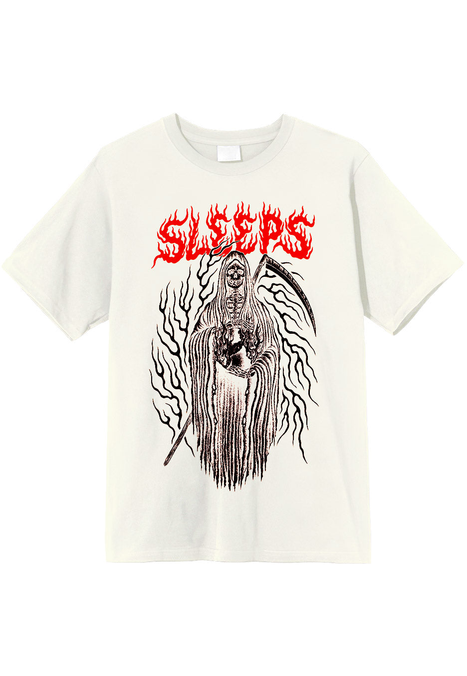 While She Sleeps - Reaper Natural - T-Shirt Fashionable Cheap Pice