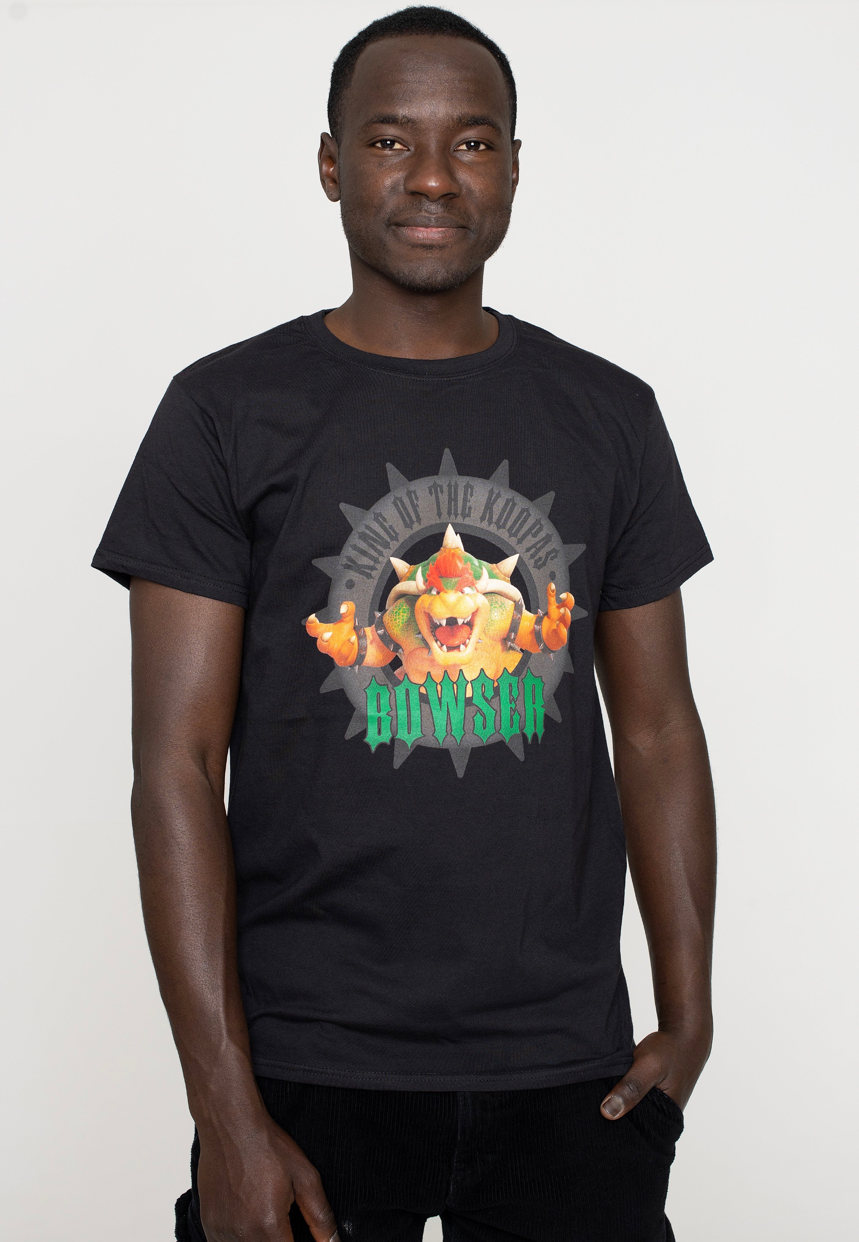 Super Mario - Bowser Circle - T-Shirt Best Pices