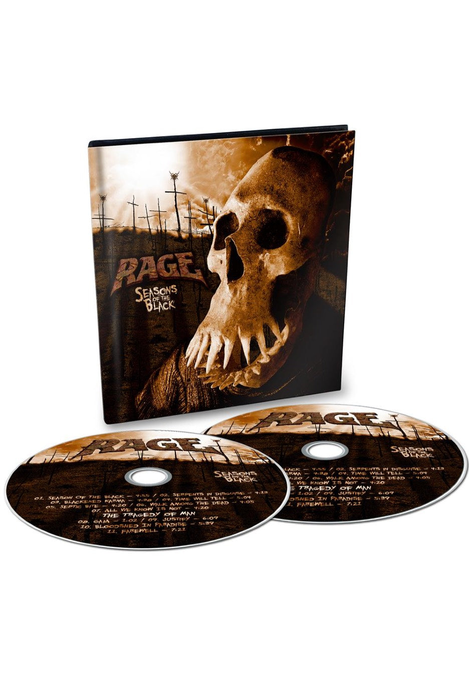 Rage - Seasons Of The Black - Digipak 2 CD Cheapest Pice Cheap Pice