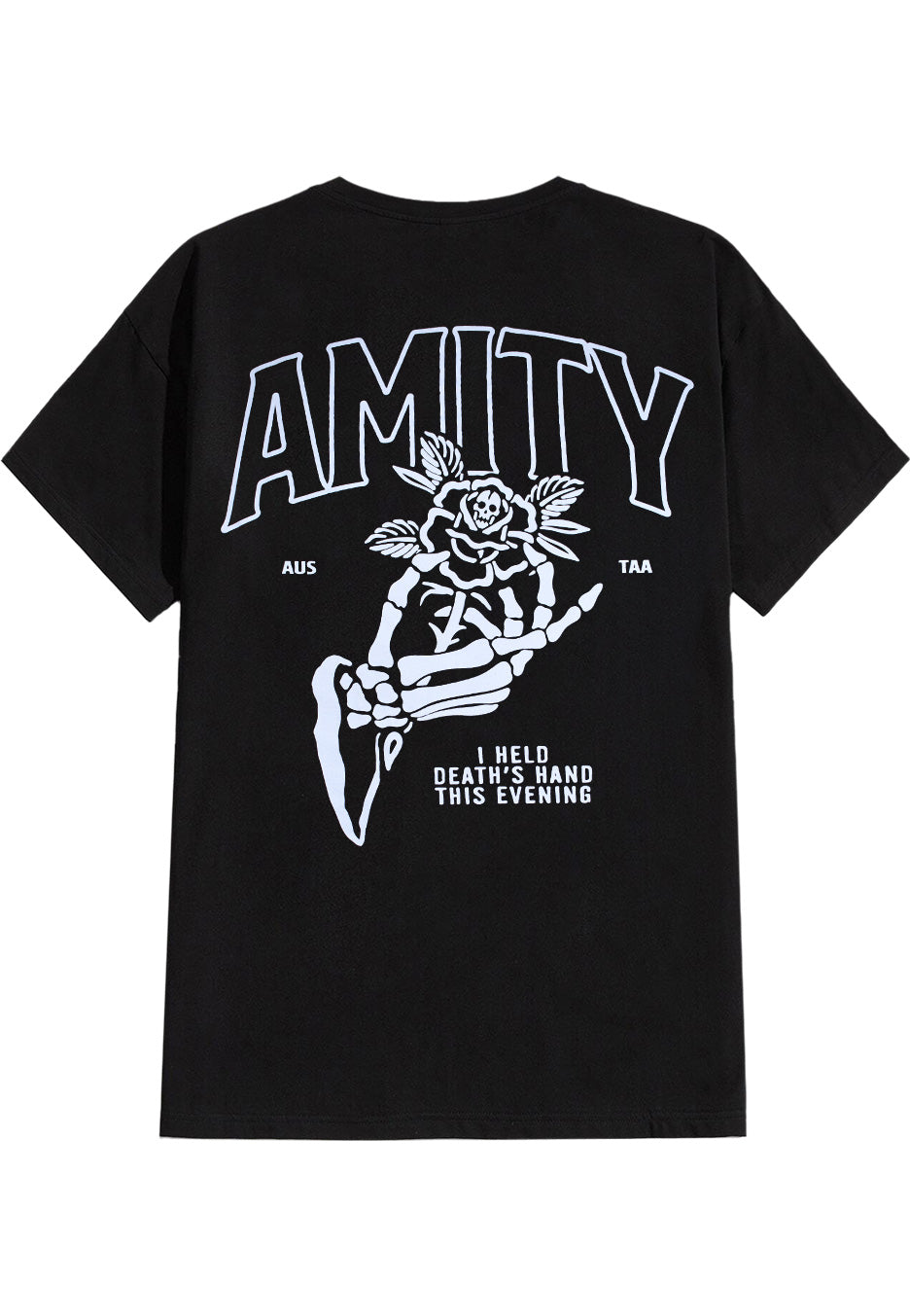 The Amity Affliction - Death Hands - T-Shirt Visit New For Sale